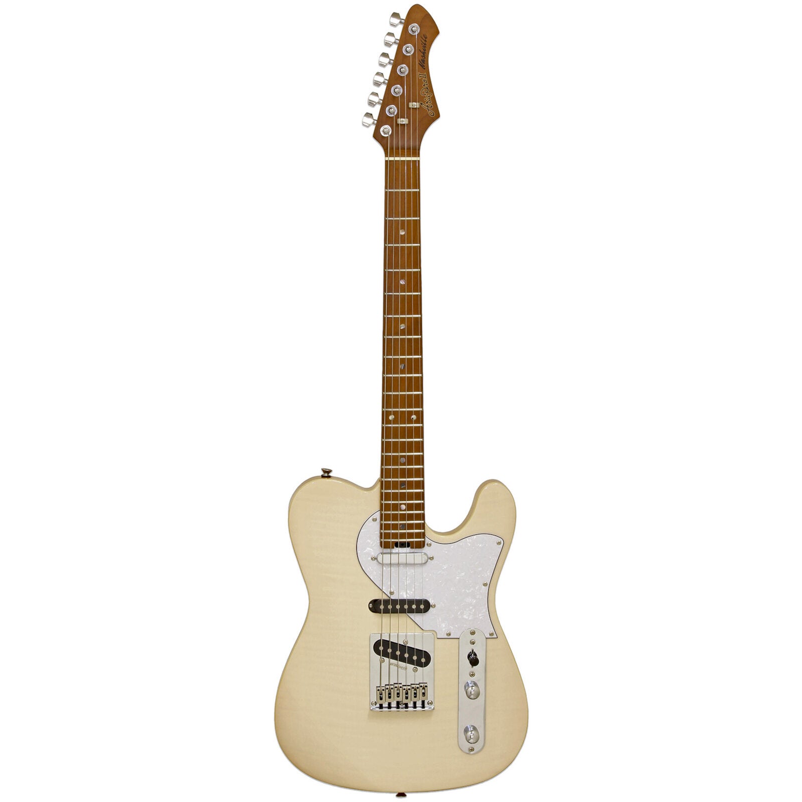 Aria Pro II Hot Rod Collection 615-MK2 Marble White