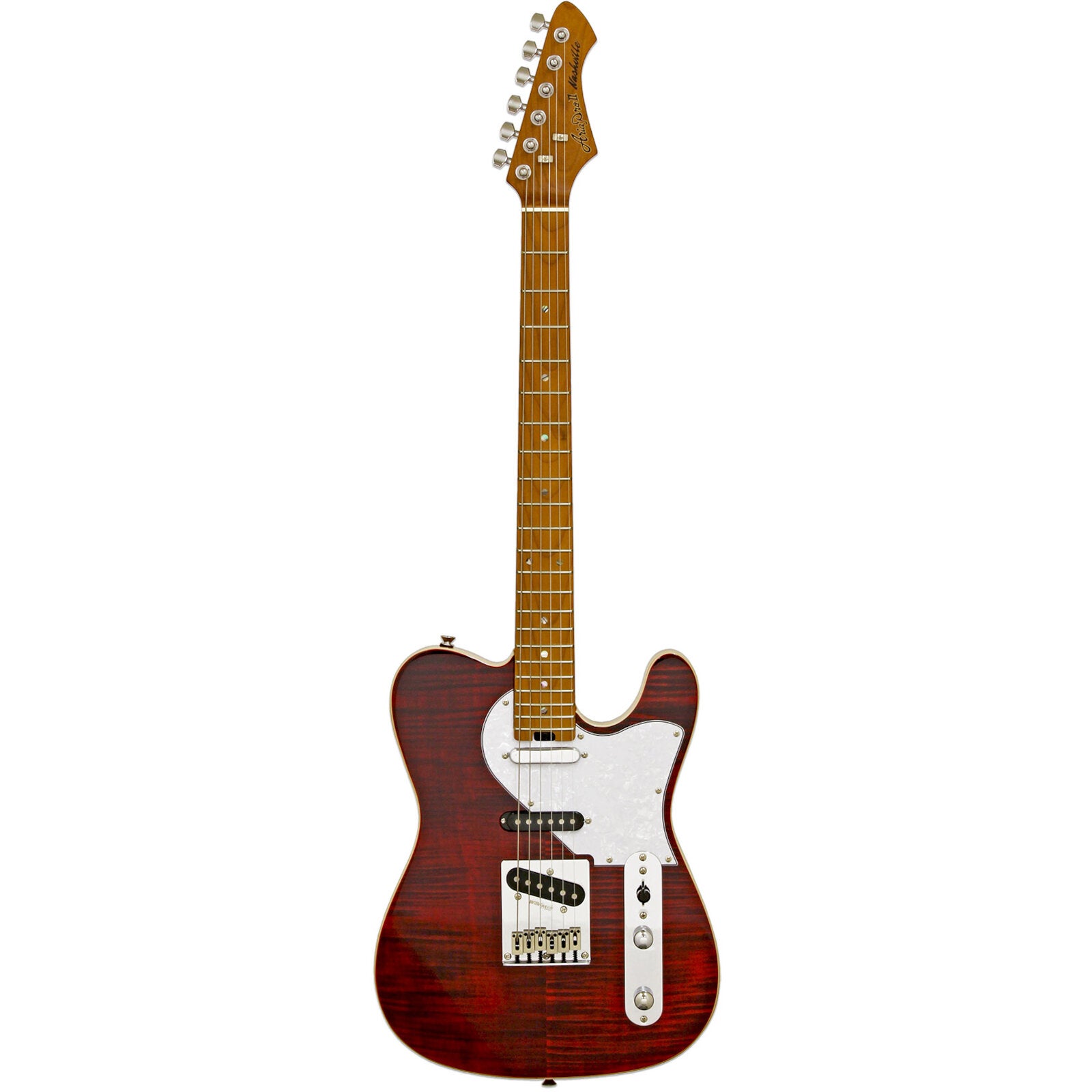 Aria Pro II Hot Rod Collection 615-MK2 Ruby Red