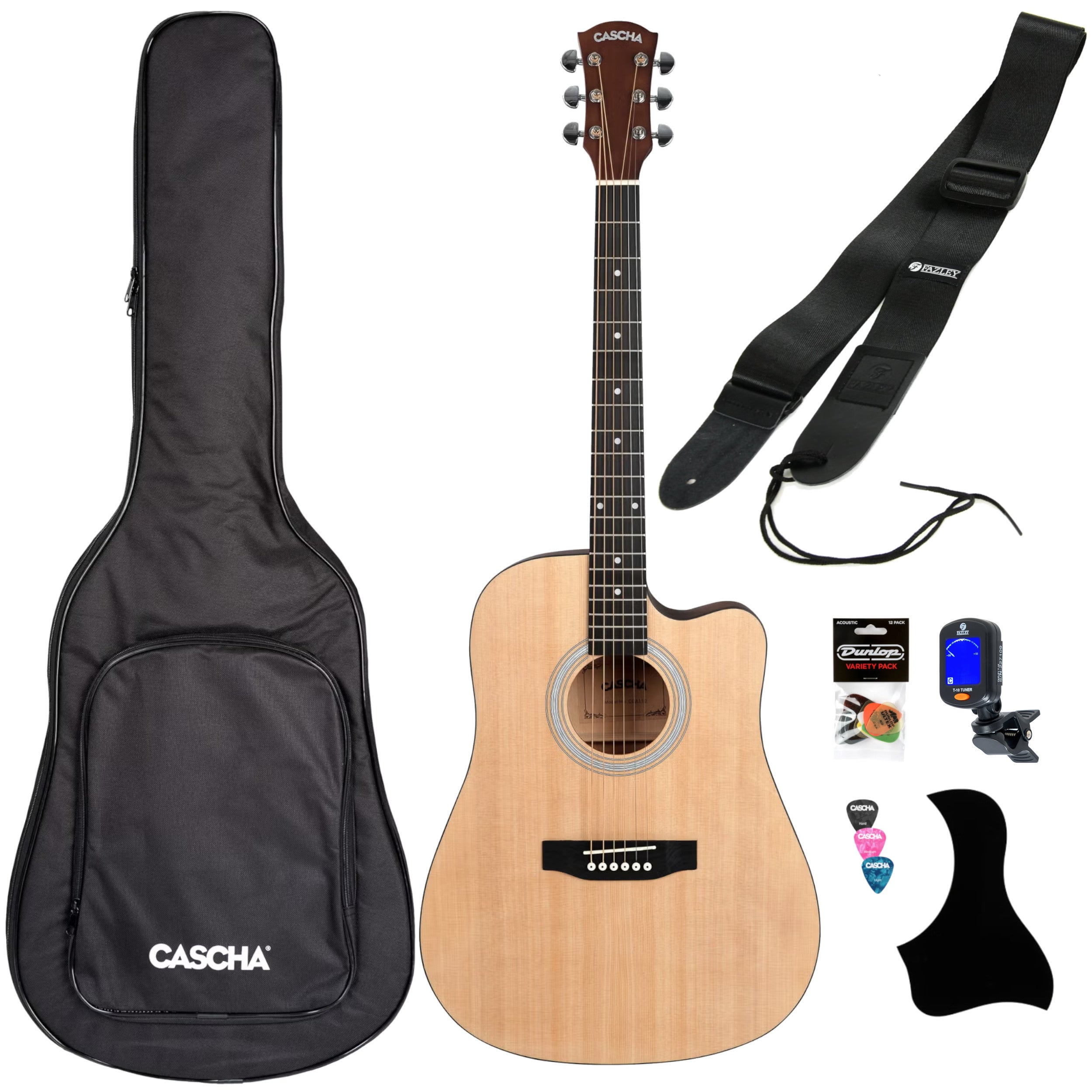 Cascha CGA110 Student Series westerngitaar starterset