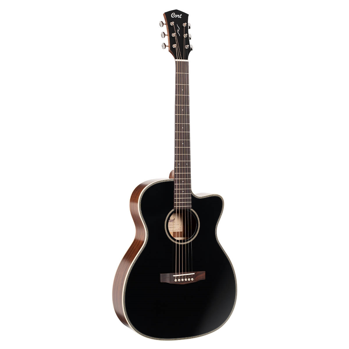 Cort Essence OC4 Black Top Natural Semi Gloss