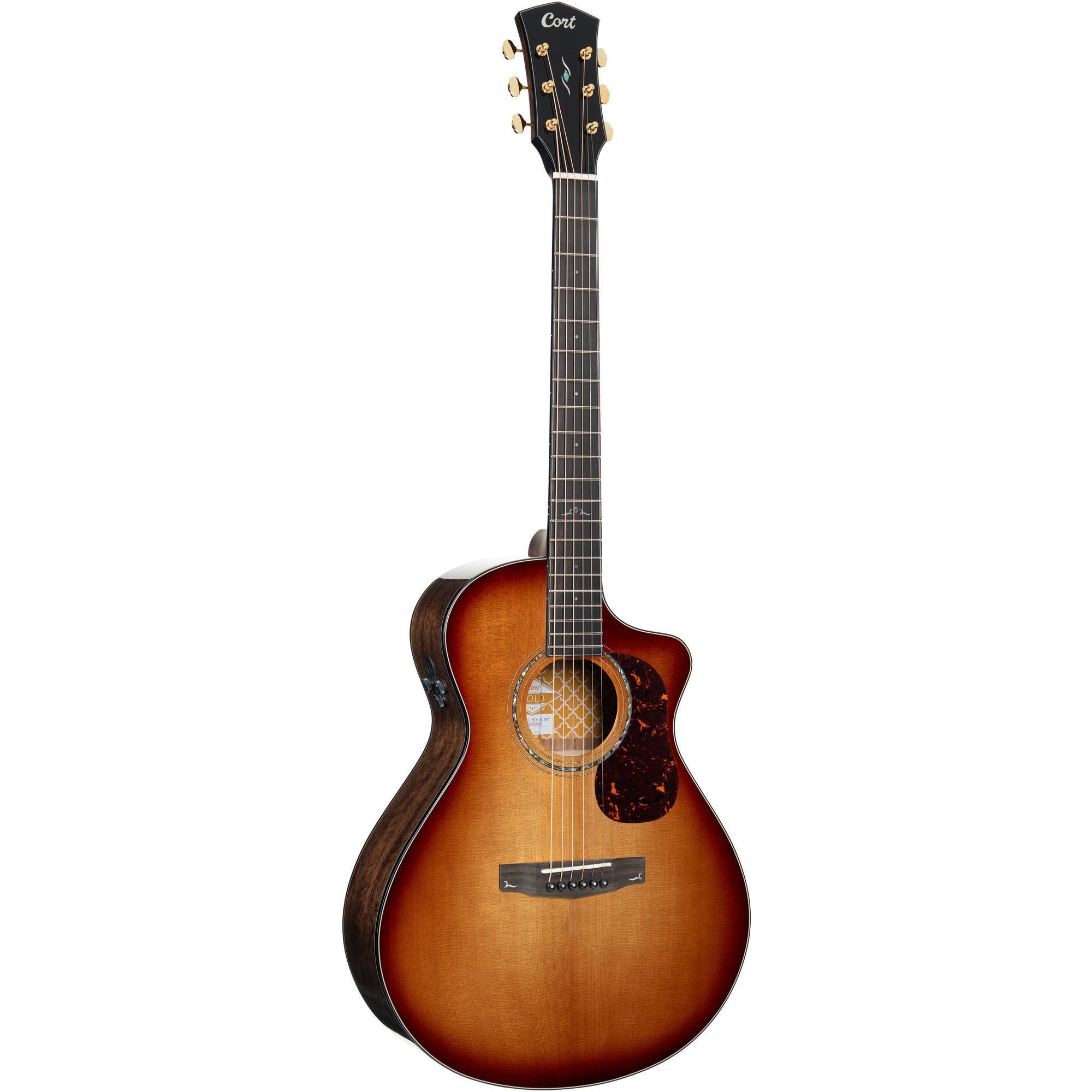 Cort GOLD MC6 Ovangkol Light Burst
