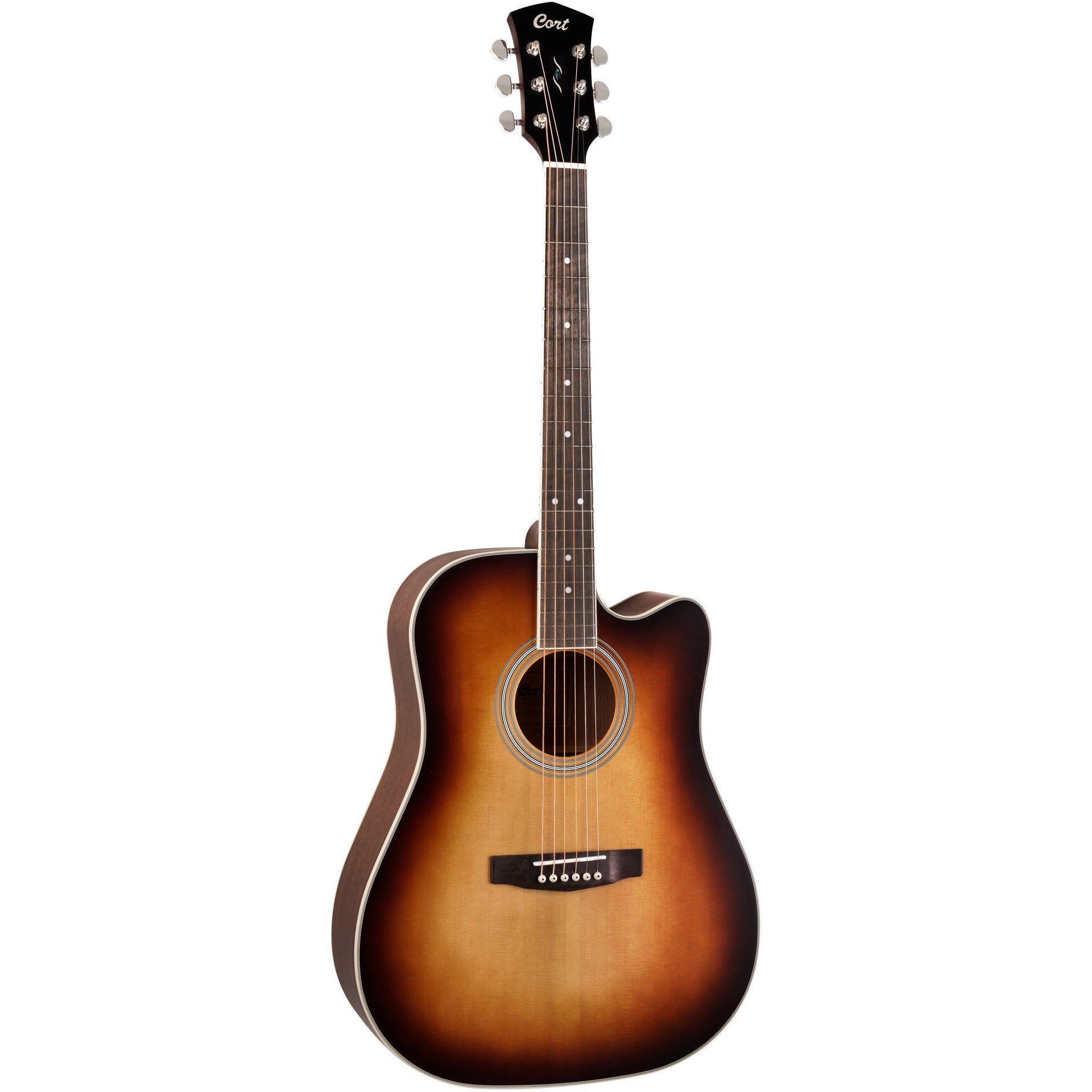 Cort PURE-DC Satin Light Burst akoestische westerngitaar