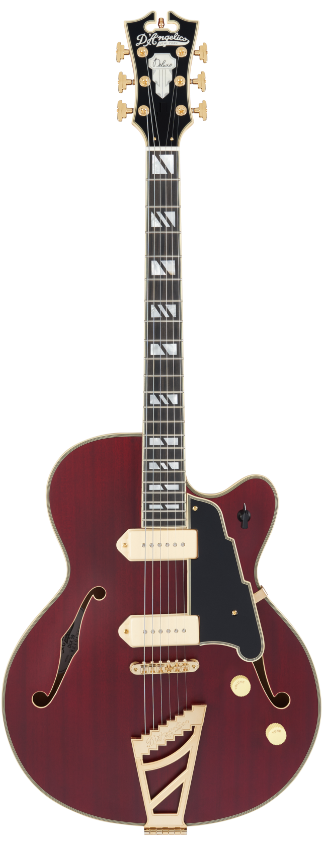 D'angelico Deluxe 59 Satin Trans Wine