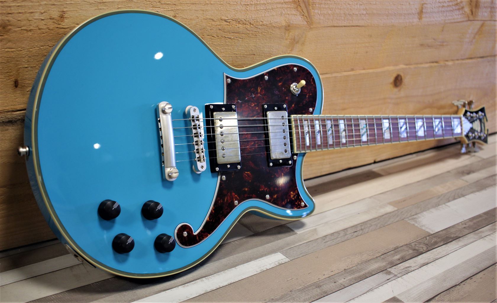 D'angelico Deluxe Brandon Niederauer Atlantic Sonic Blue