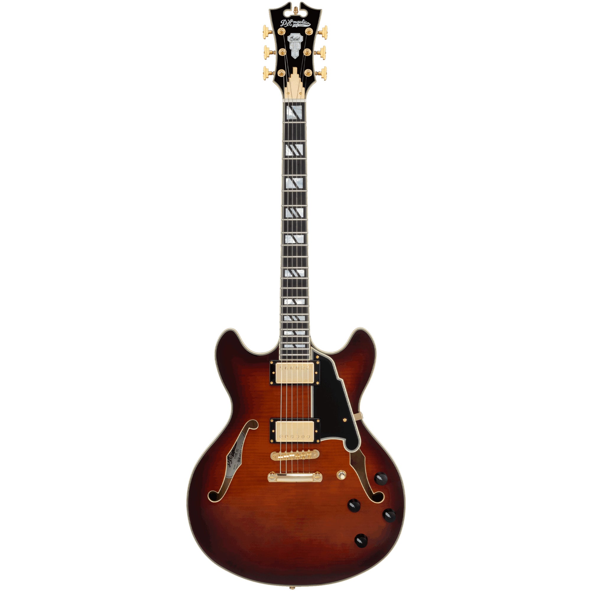 D'Angelico Excel DC Amaretto Burst
