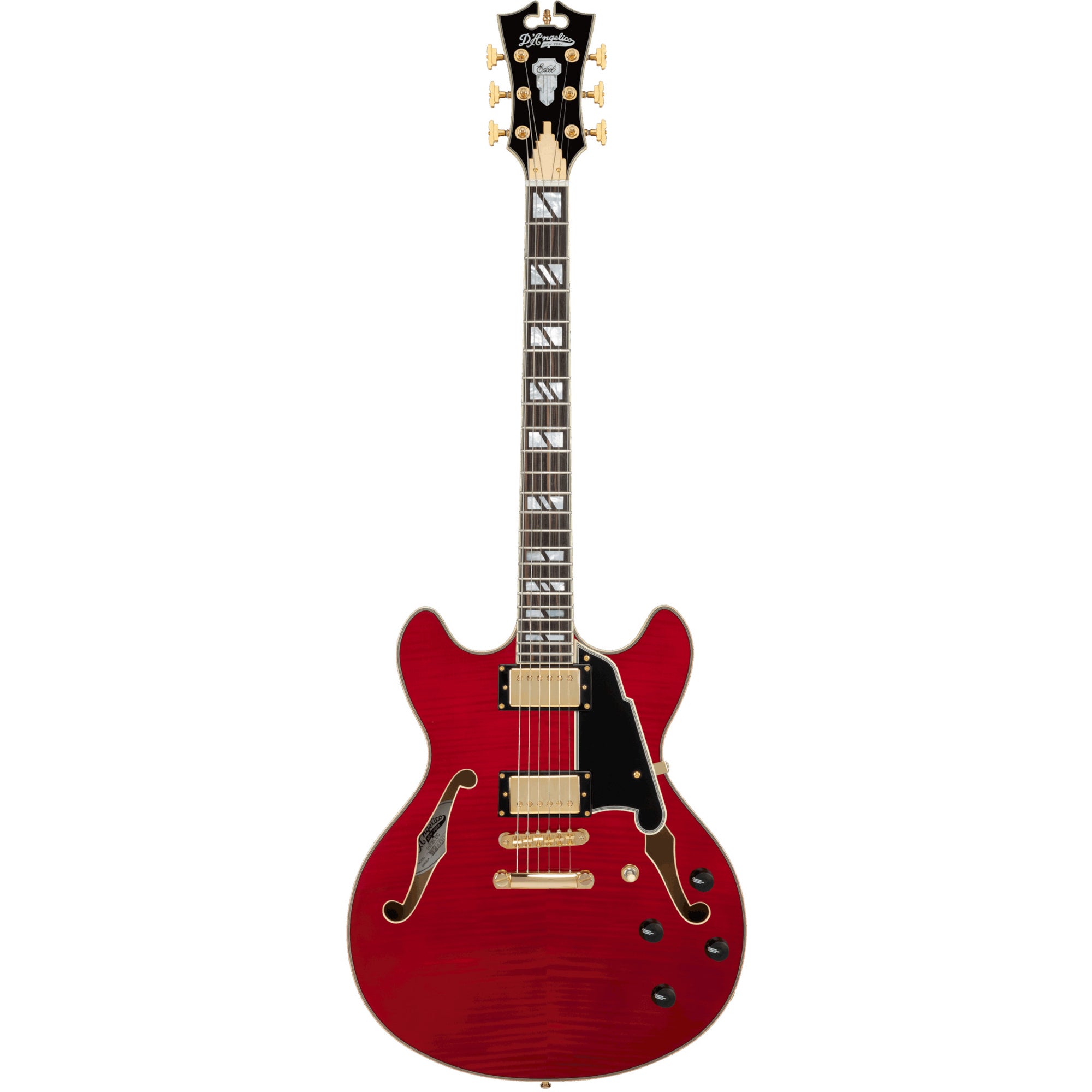 D'Angelico Excel DC Trans Cherry