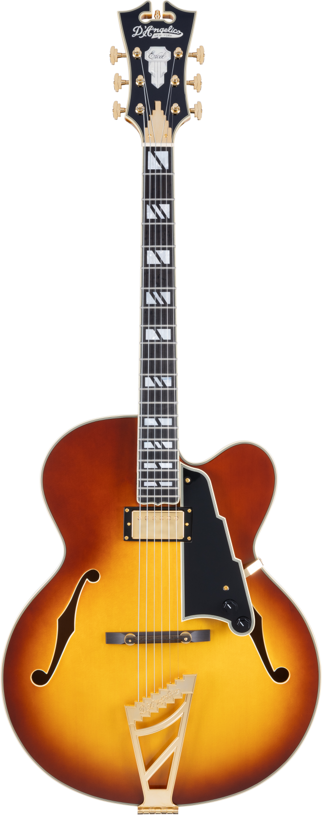 D'angelico Excel EXL-1 Dark Iced Tea Burst