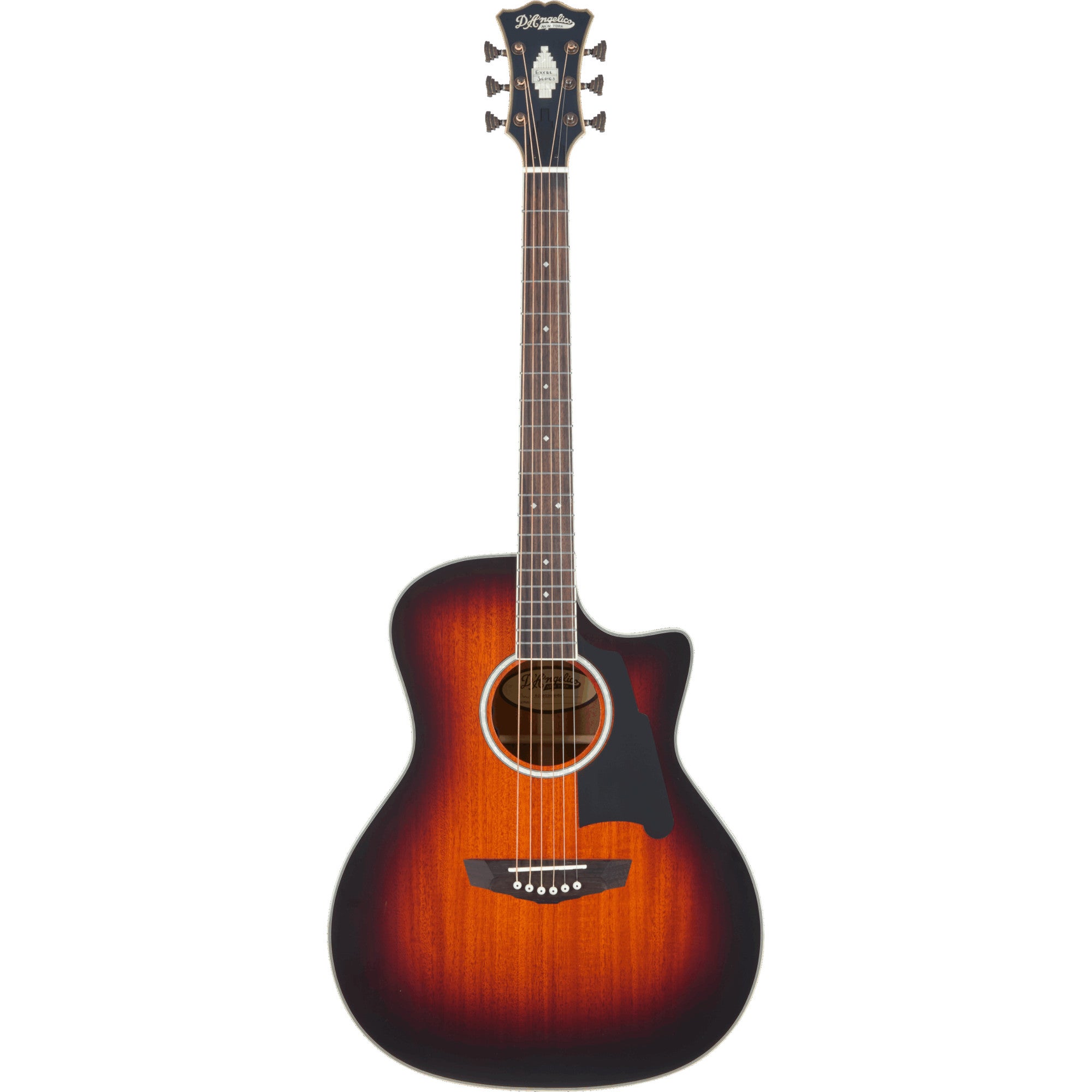 D'Angelico Excel Gramercy Mahogany Burst