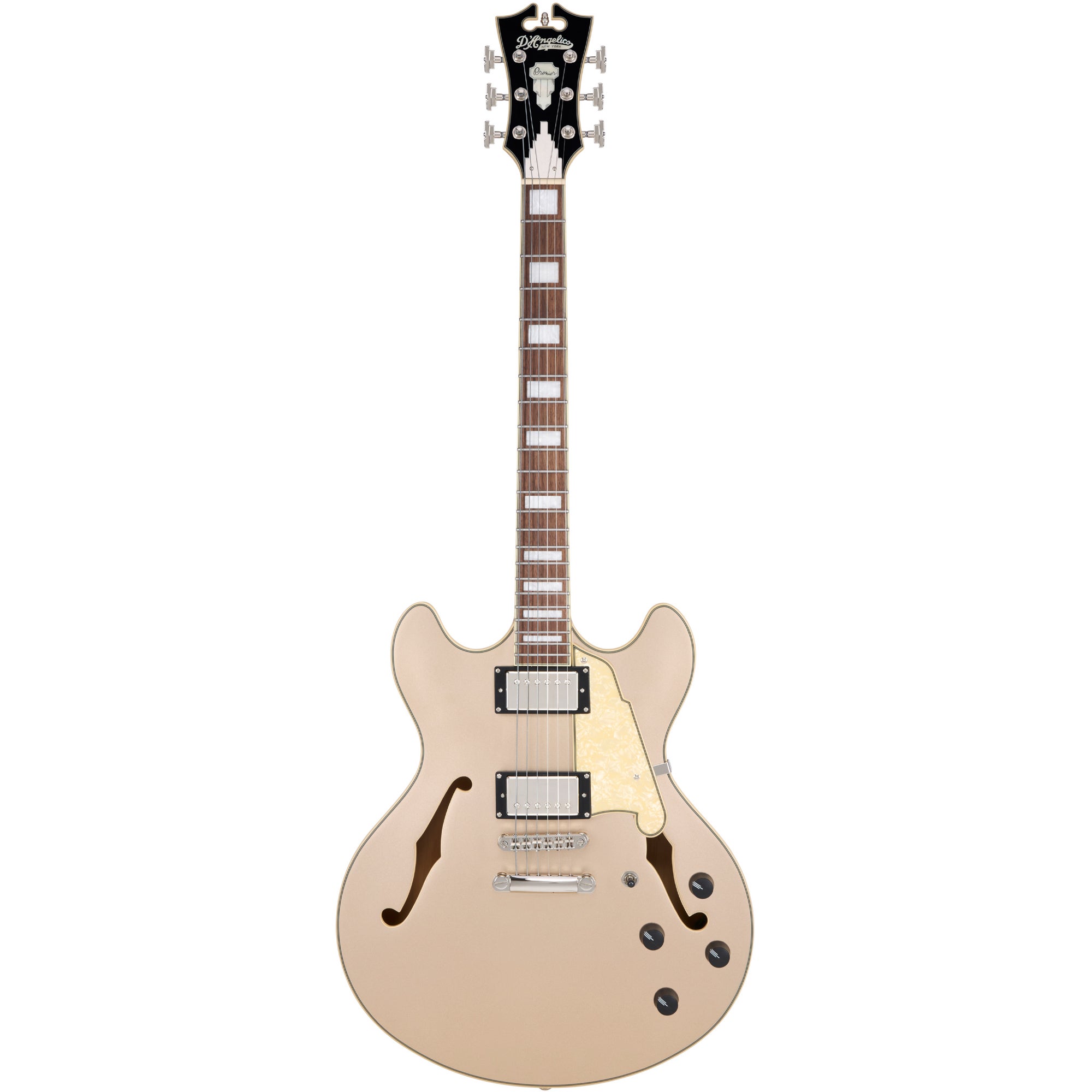D'Angelico Premier DC XT Satin Desert Gold