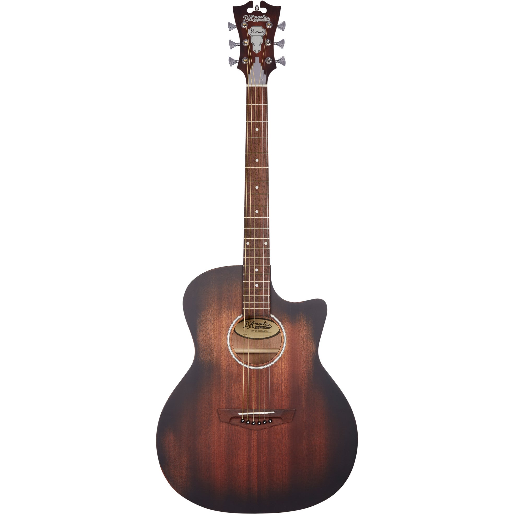 D'Angelico Premier Gramercy LS Aged Mahogany