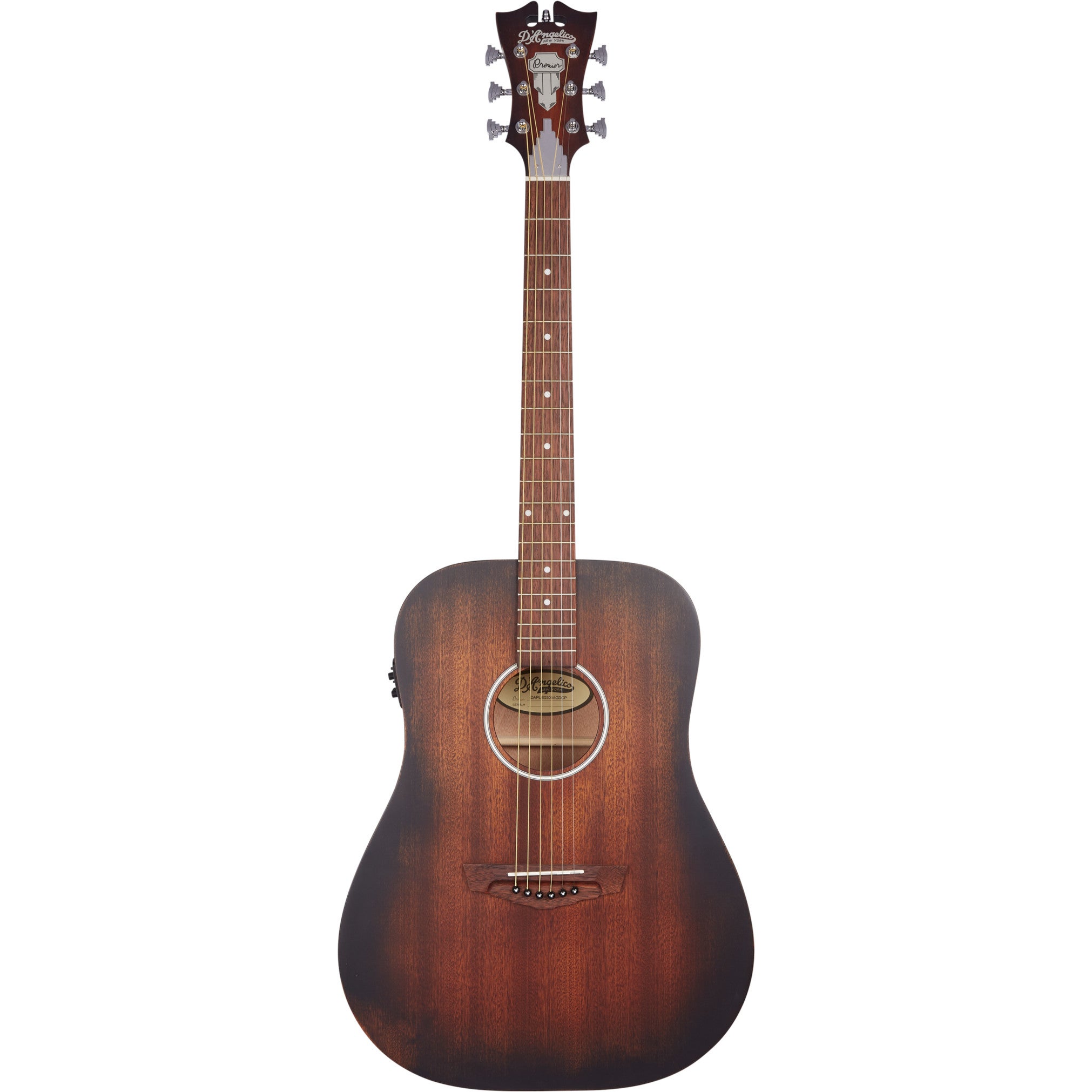 D'Angelico Premier Lexington LS Aged Mahogany