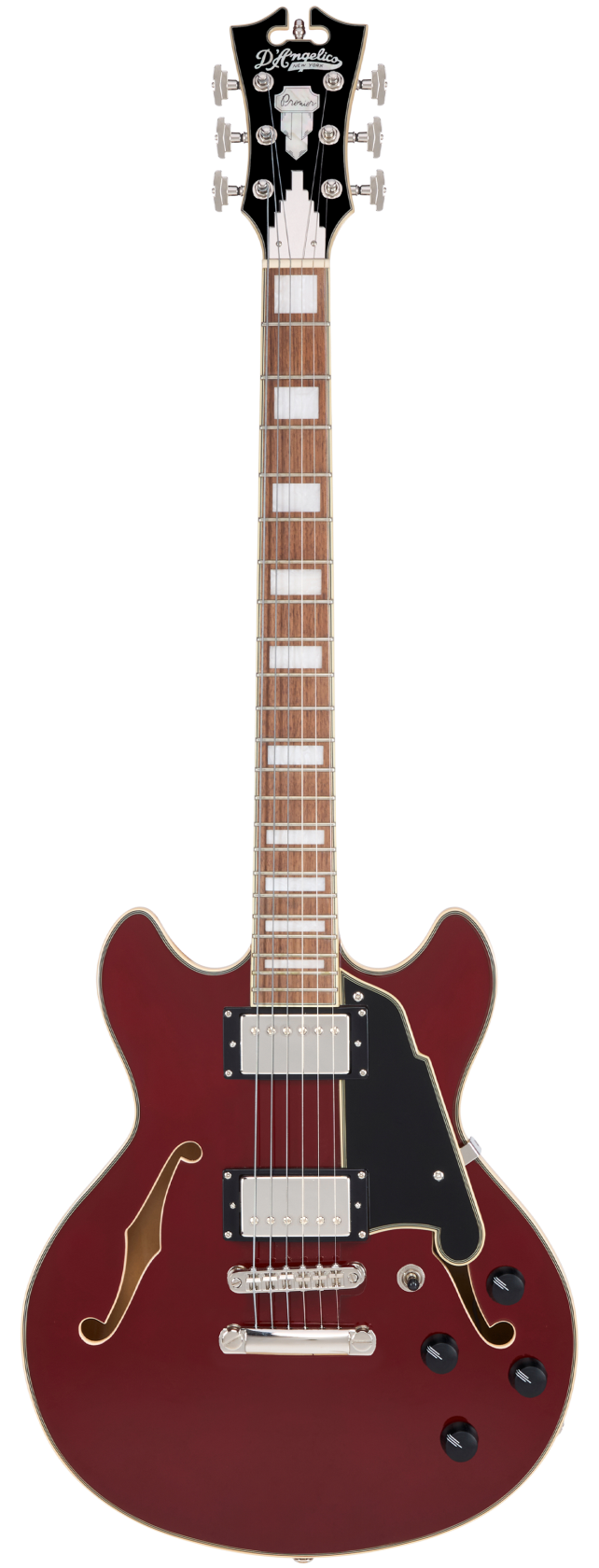 D'angelico Premier Mini DC Burnt Red