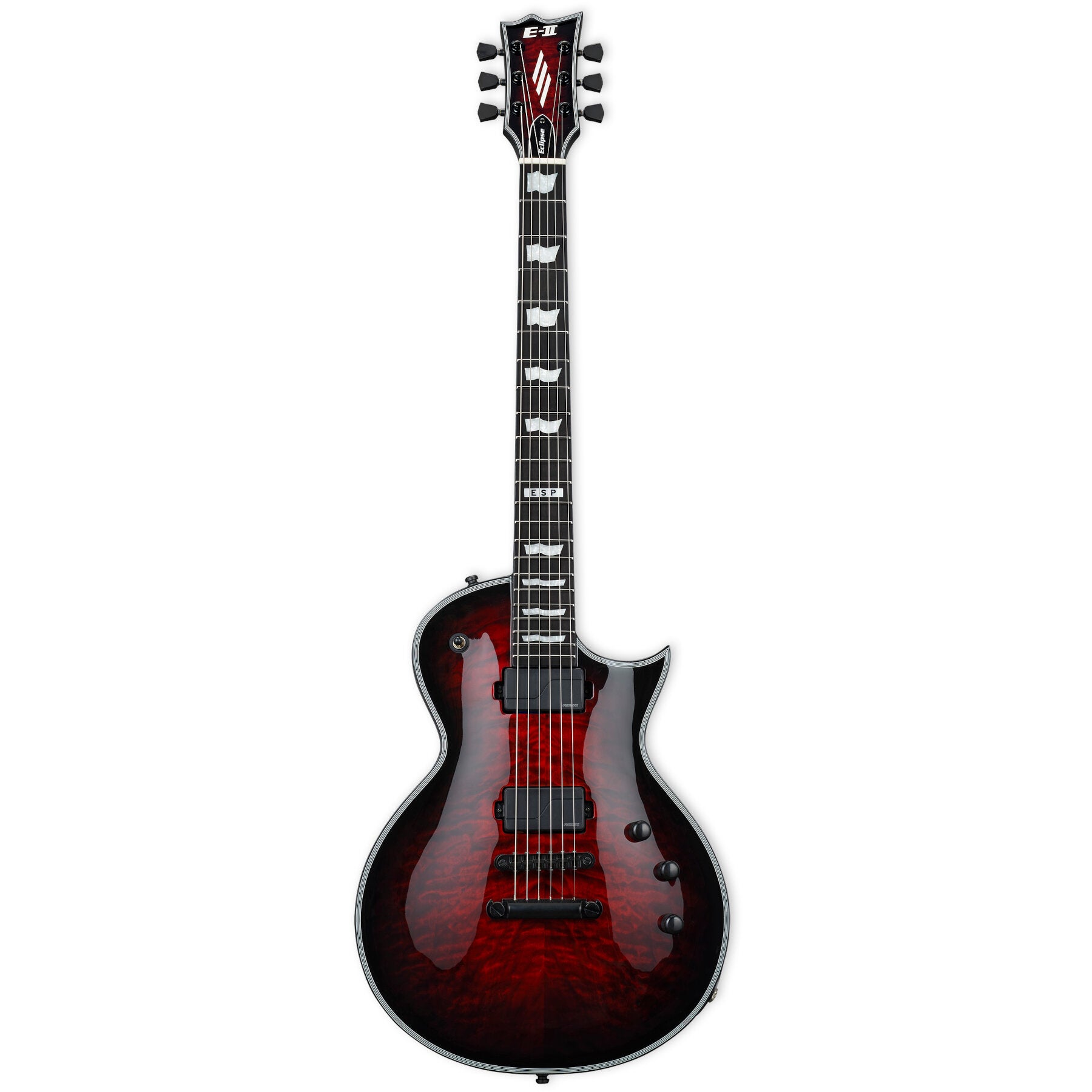 ESP E-II Eclipse See Thru Black Cherry Sunburst