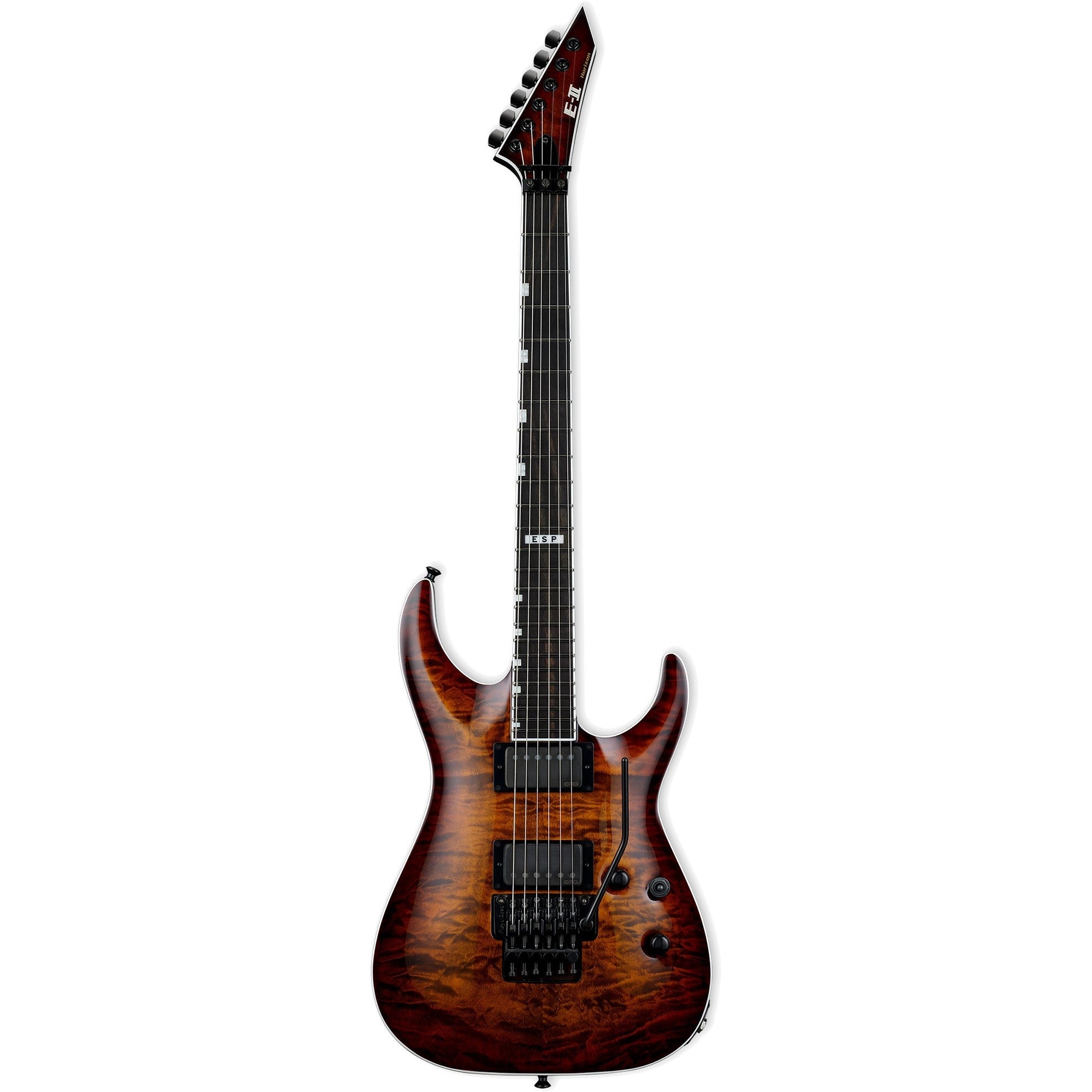 ESP E-II Horizon FR-II Tiger Eye Sunburst