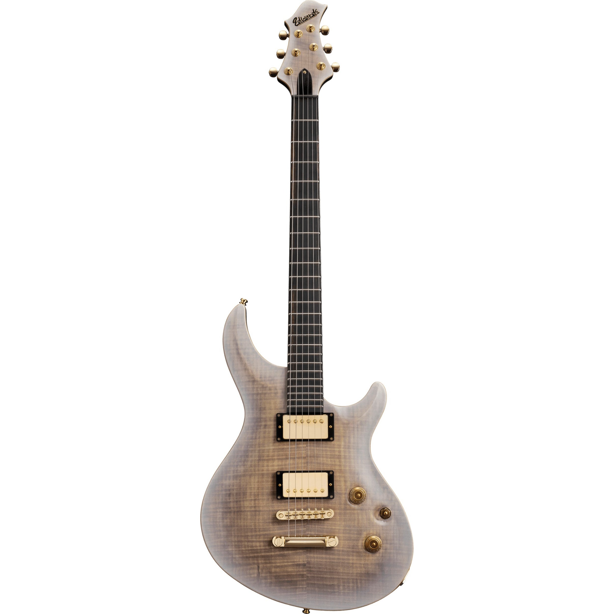 ESP Edwards MYSTIQUE See Thru White Sunburst