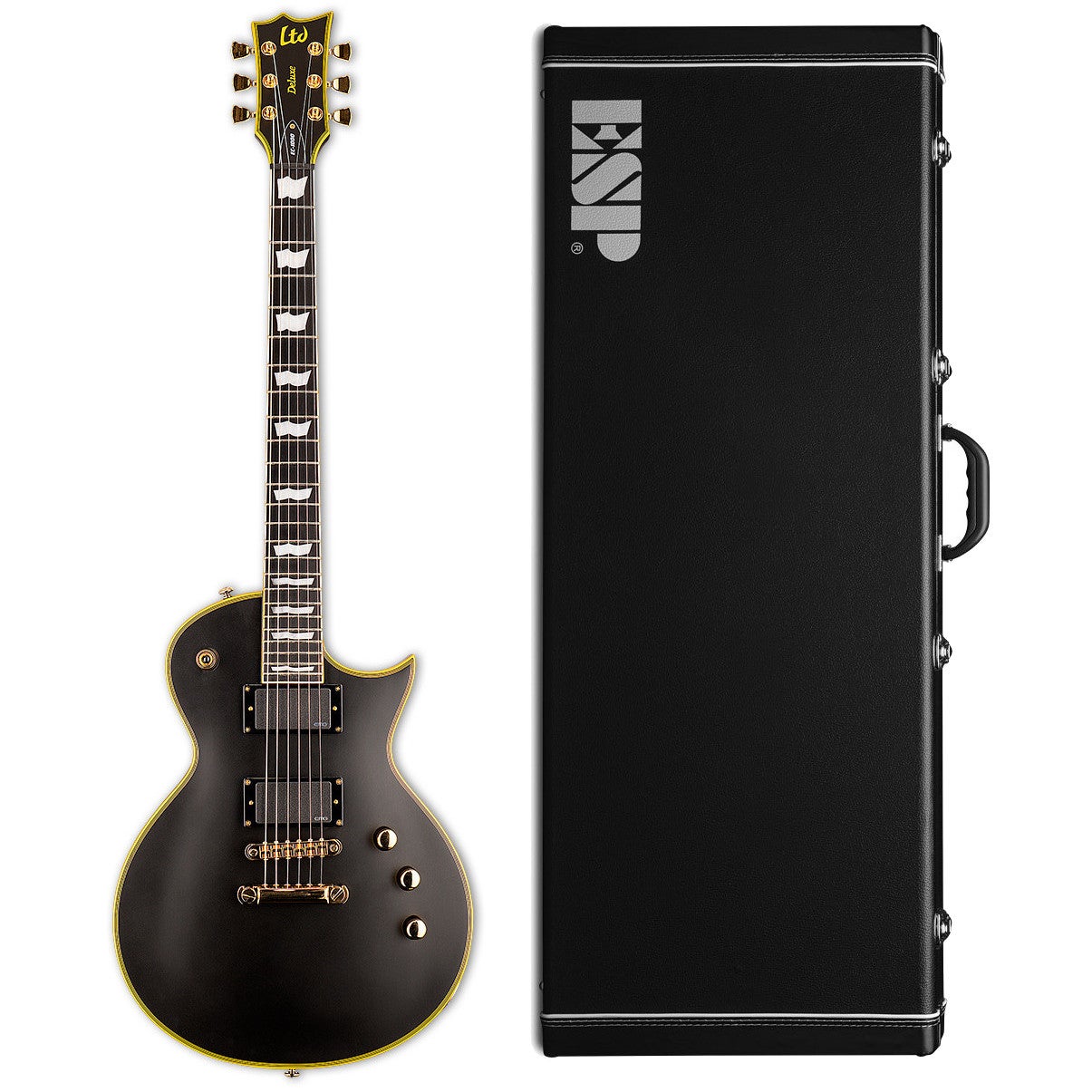 ESP LTD Deluxe EC-1000 Vintage Black EMG