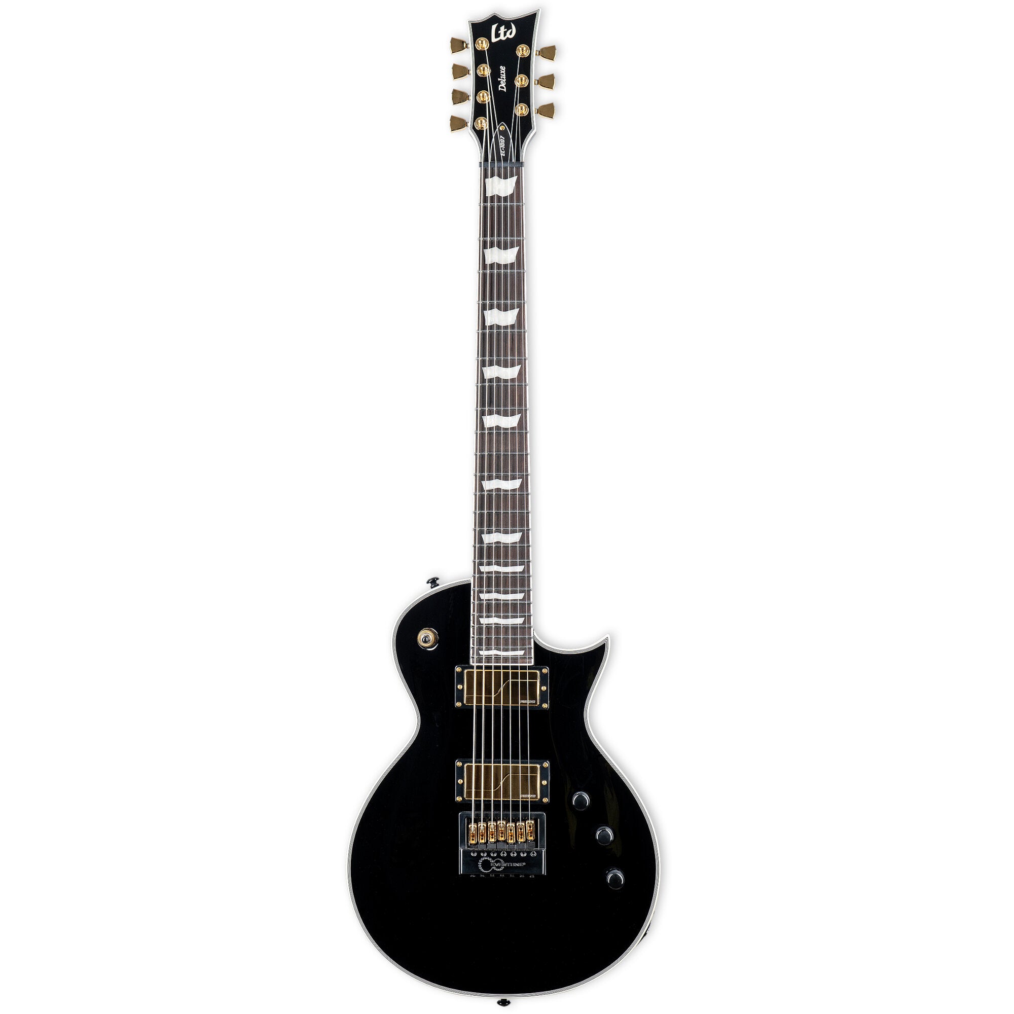 ESP LTD Deluxe EC-1007B Baritone EverTune Black