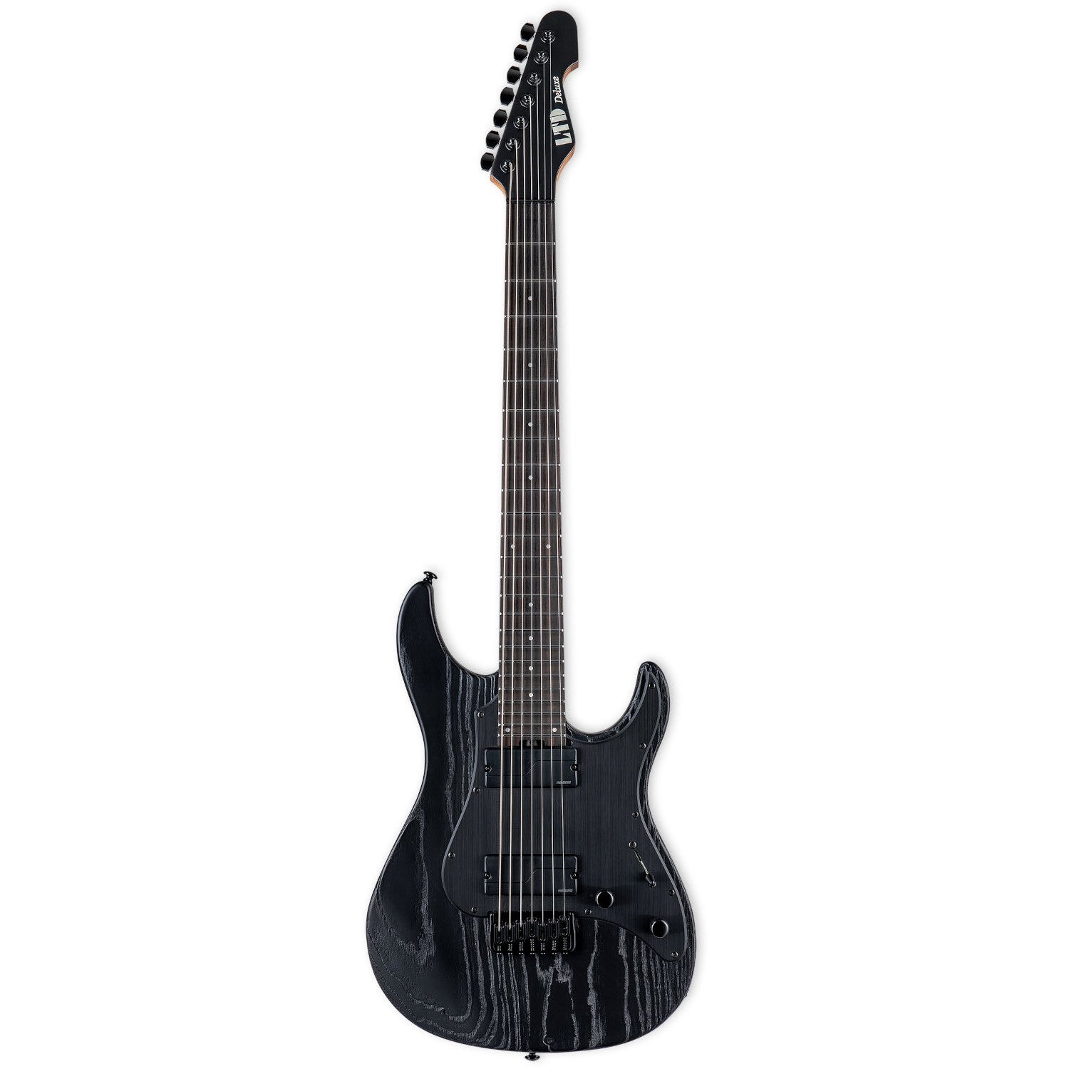 ESP LTD Deluxe SN-1007HT Baritone Black Blast