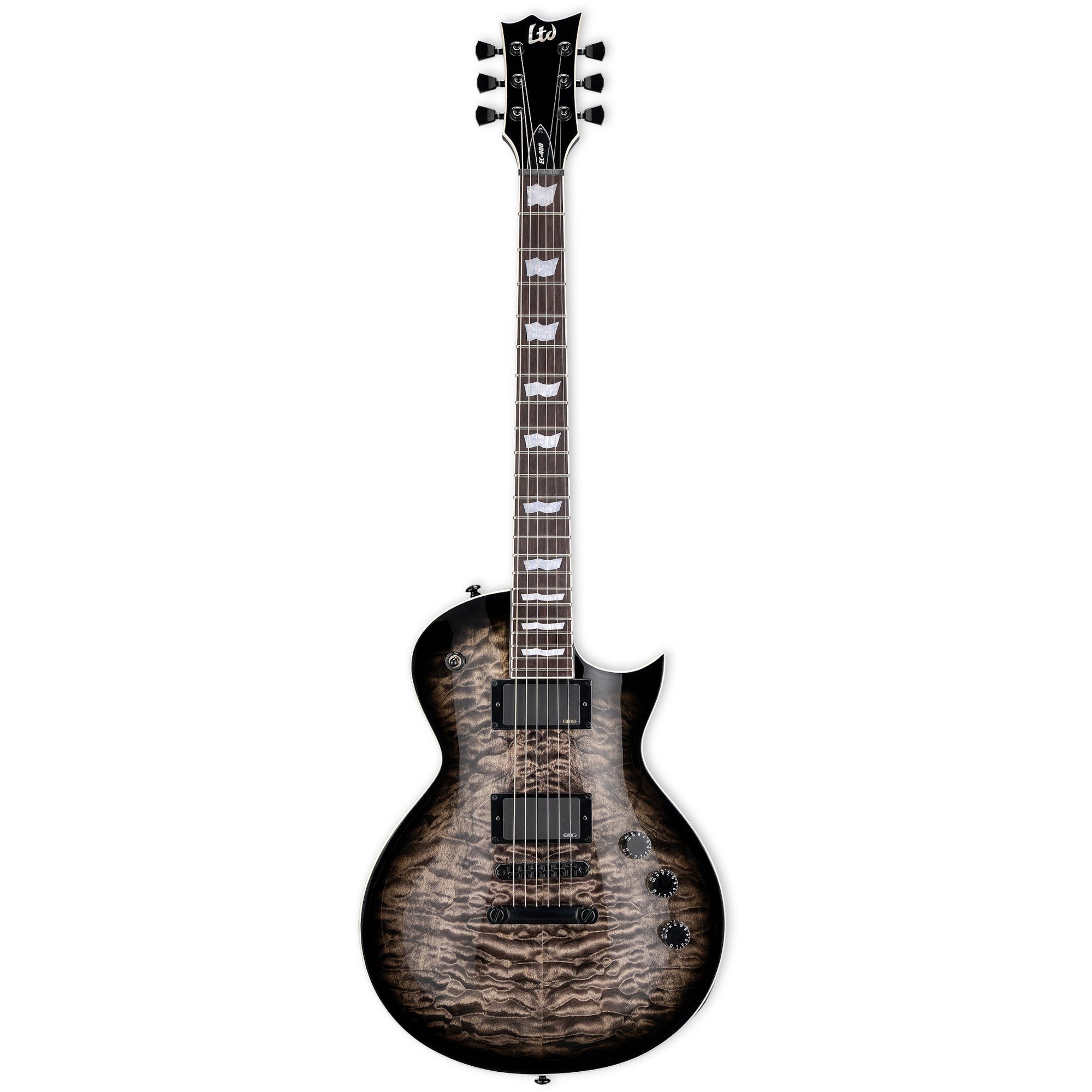 ESP LTD EC-400 QM See Thru Black Sunburst