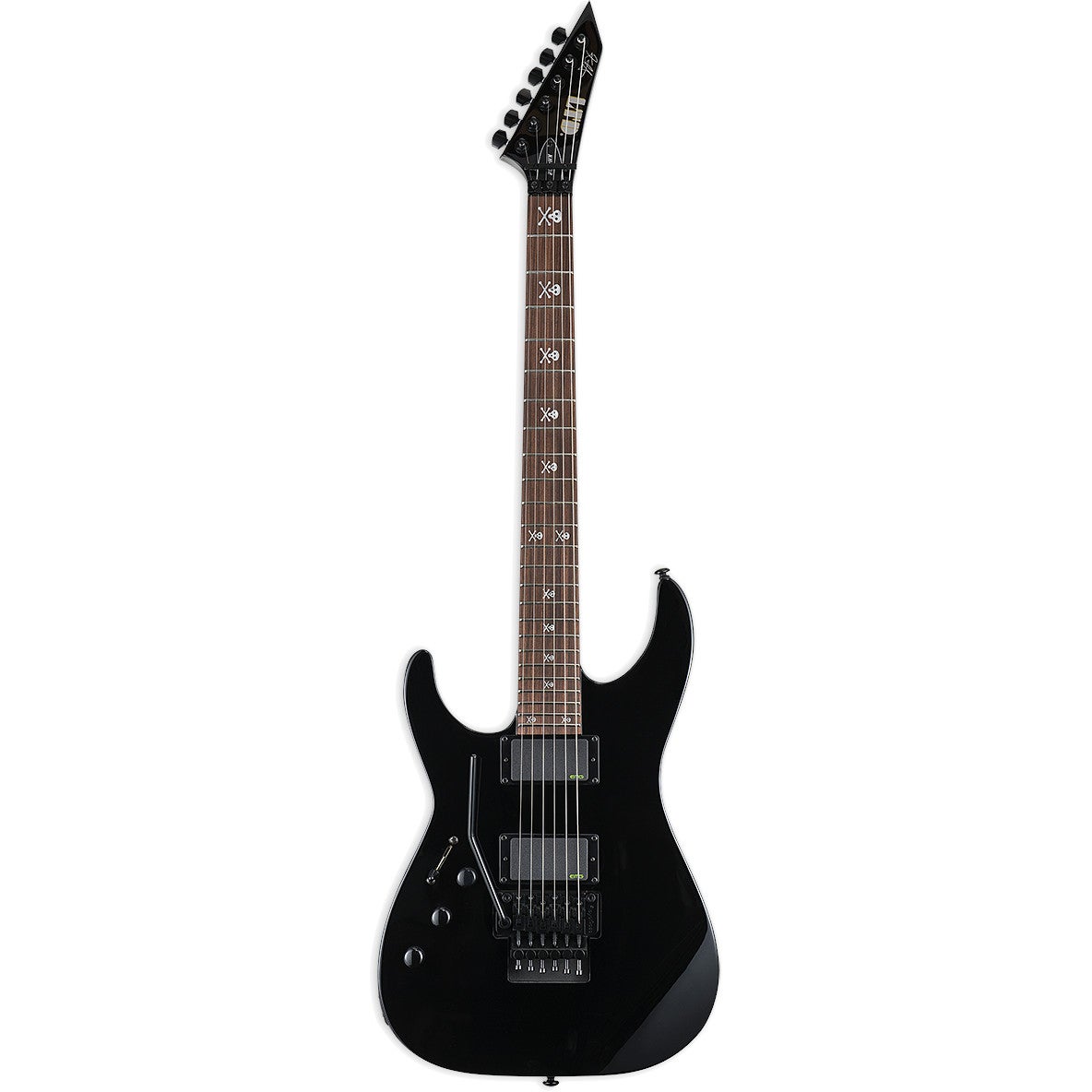 ESP LTD KH-602 LH Black Kirk Hammett signature