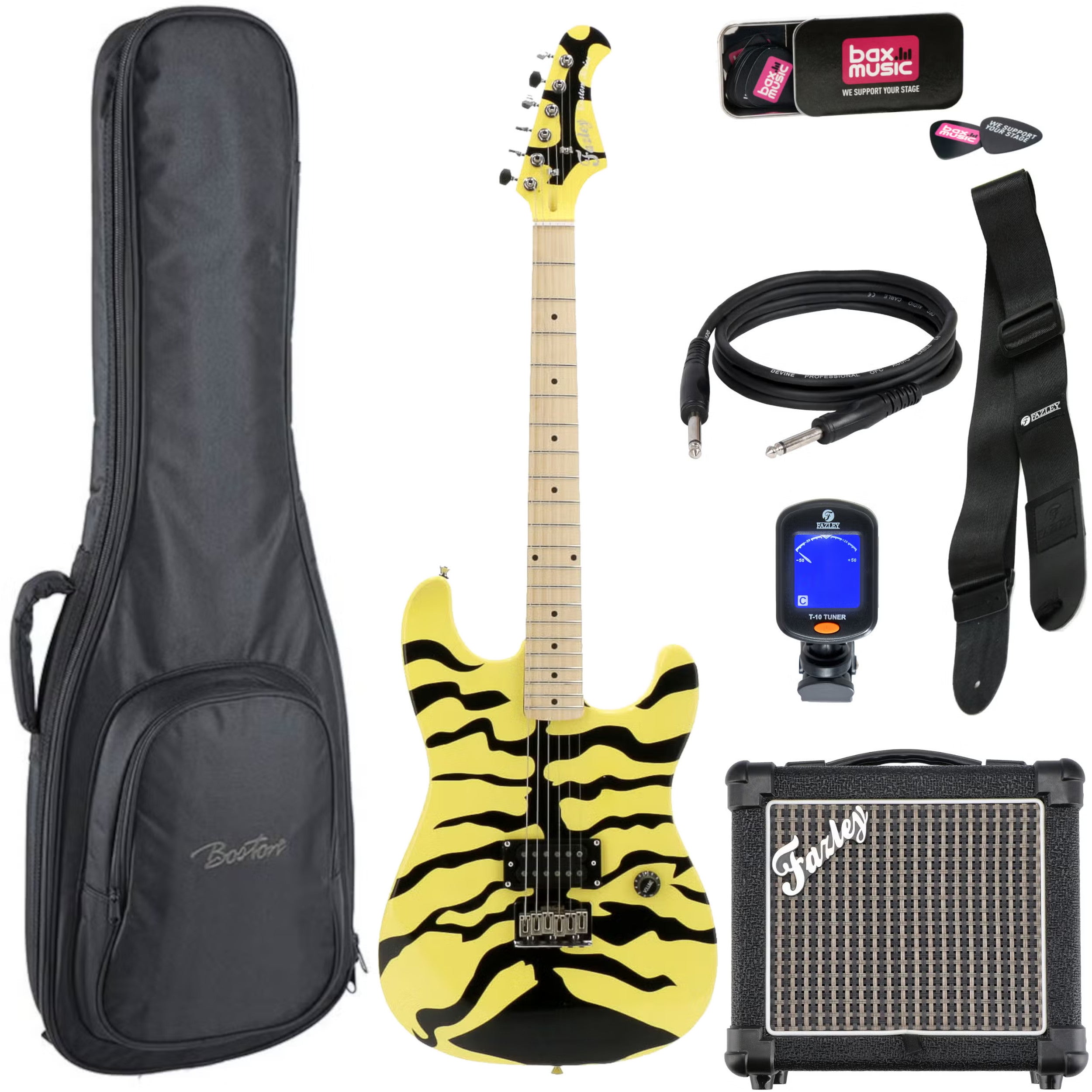 Fazley Custom Series Hot Rod V2 FTD182 Yellow Tiger