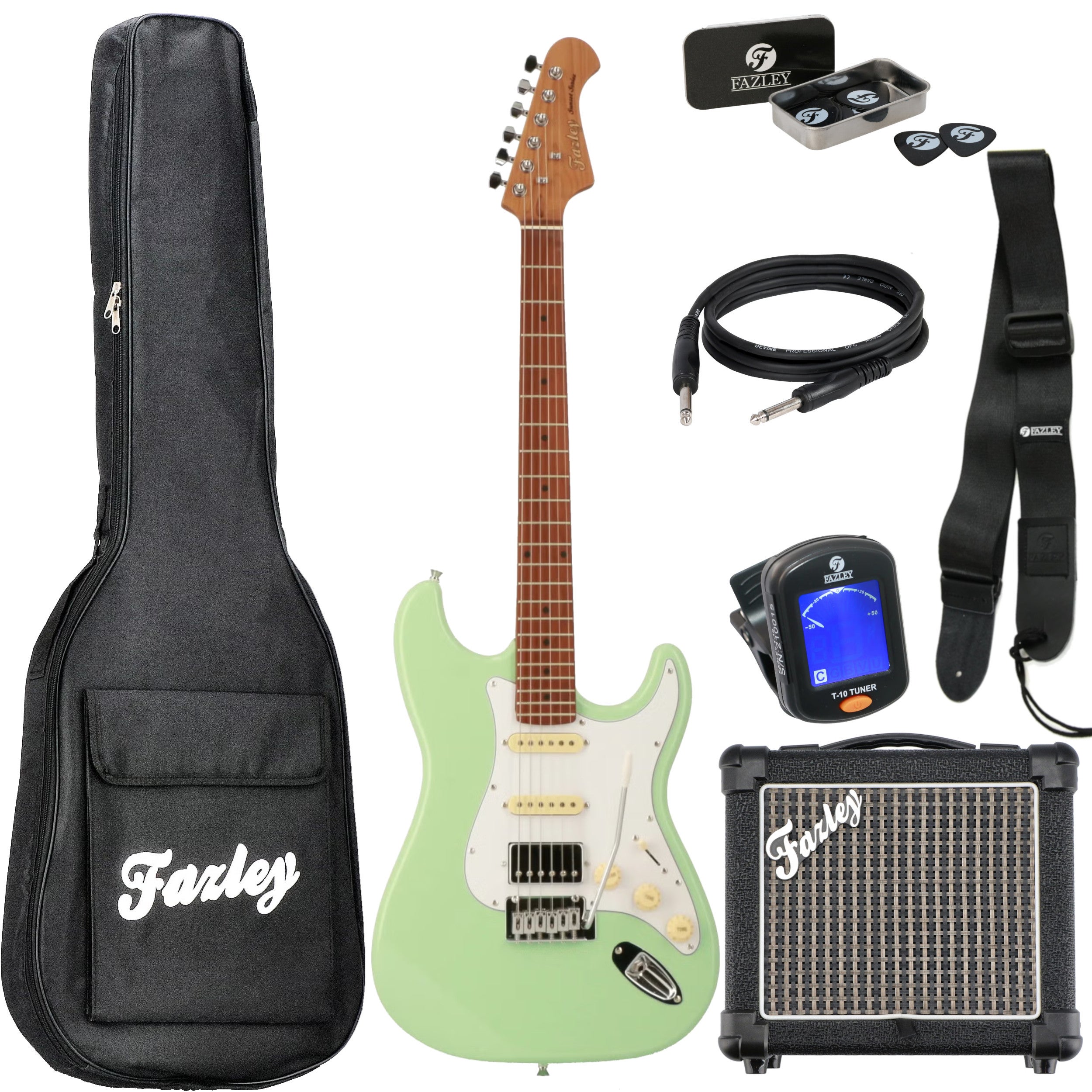 Fazley Sunset Series Dawn HSS Surf Green