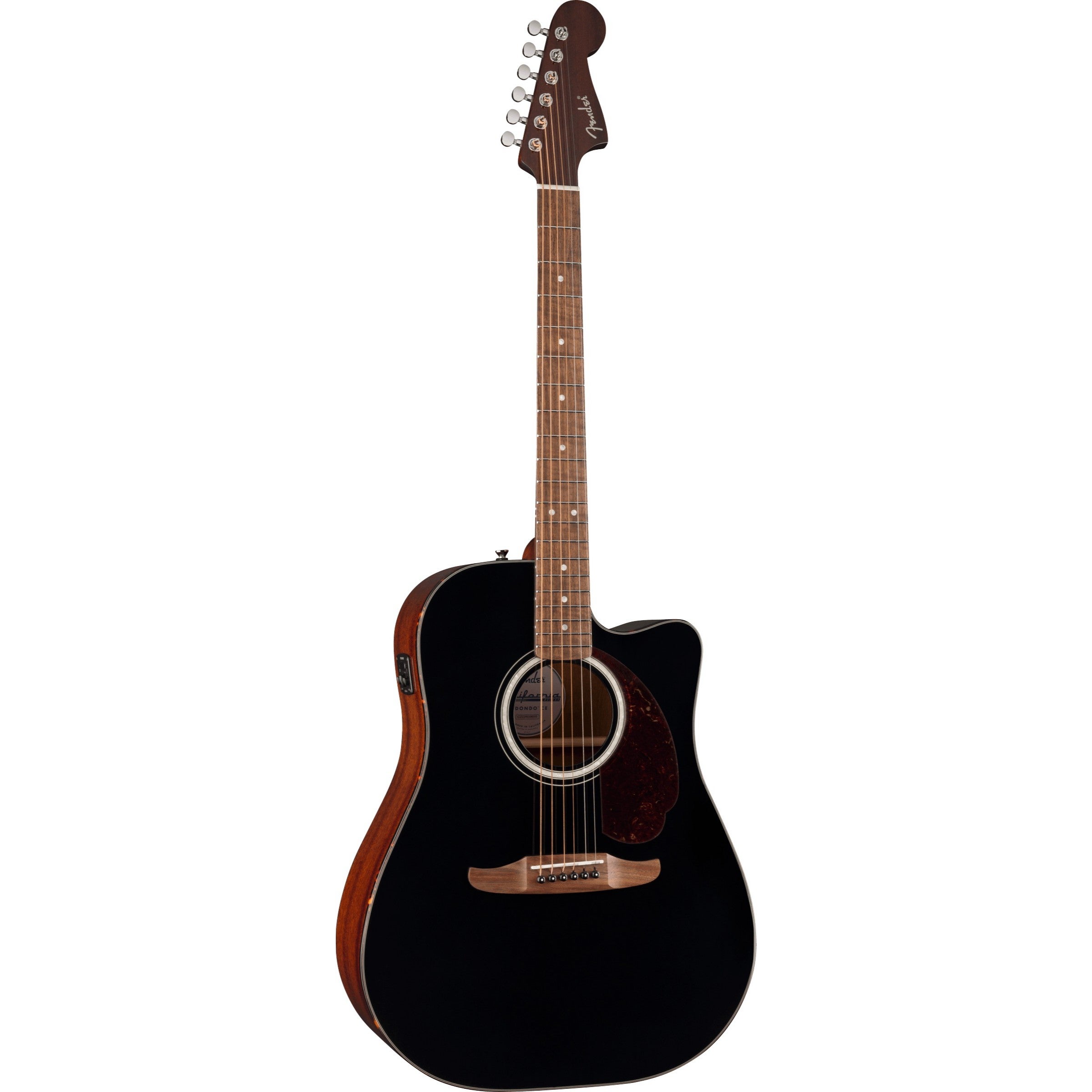 Fender California Deluxe Redondo CE WN Black