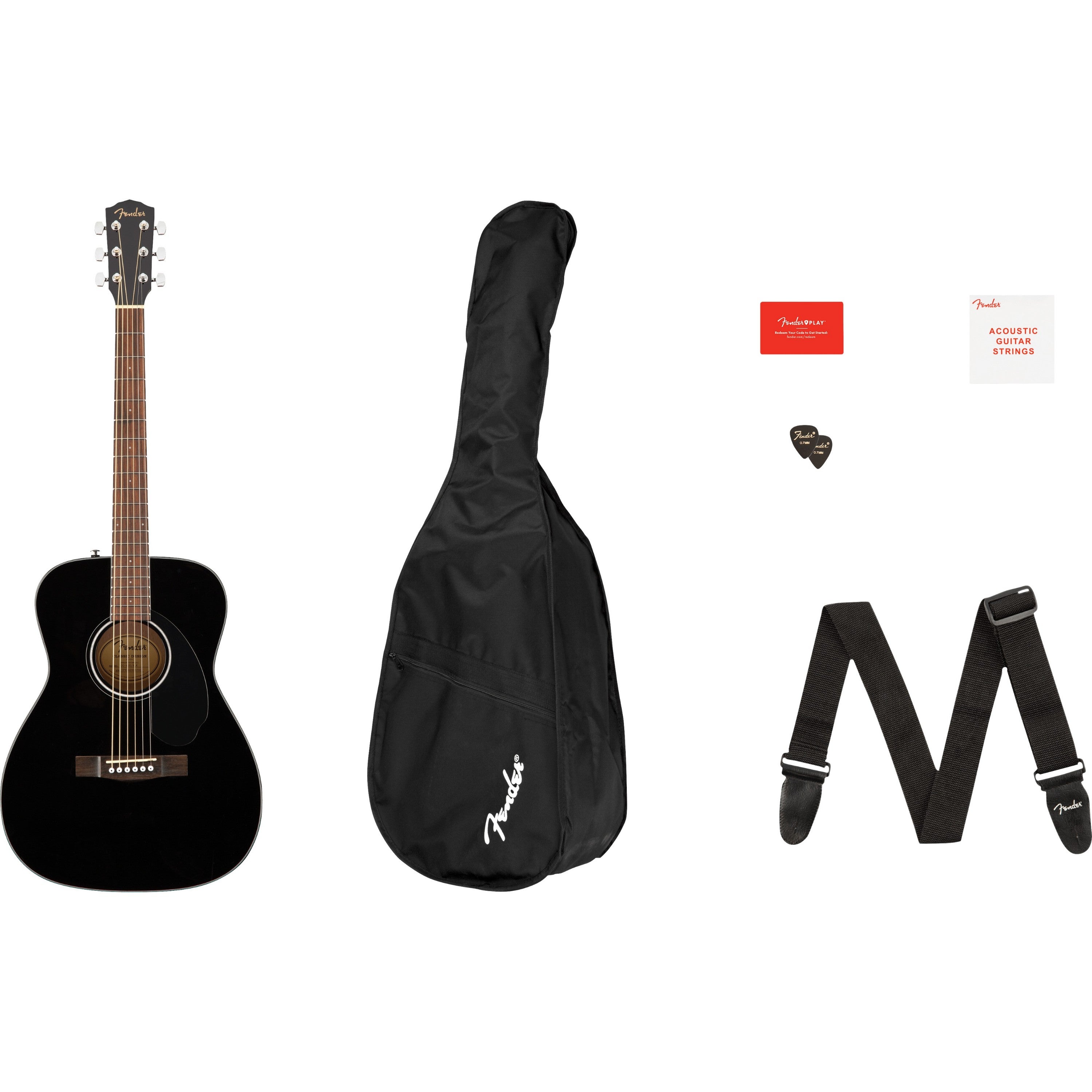 Fender CC-60S Concert Pack V2 Black