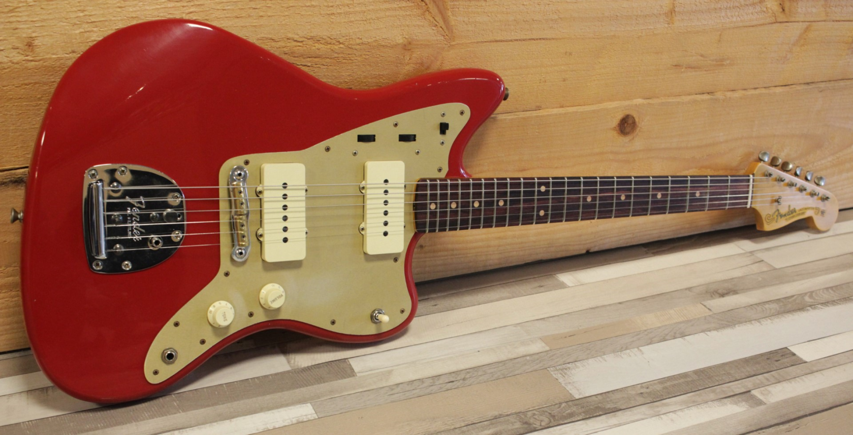 Fender Custom Shop Time Machine 1959 250K Jazzmaster Journeyman Relic, Aged Dakota Red