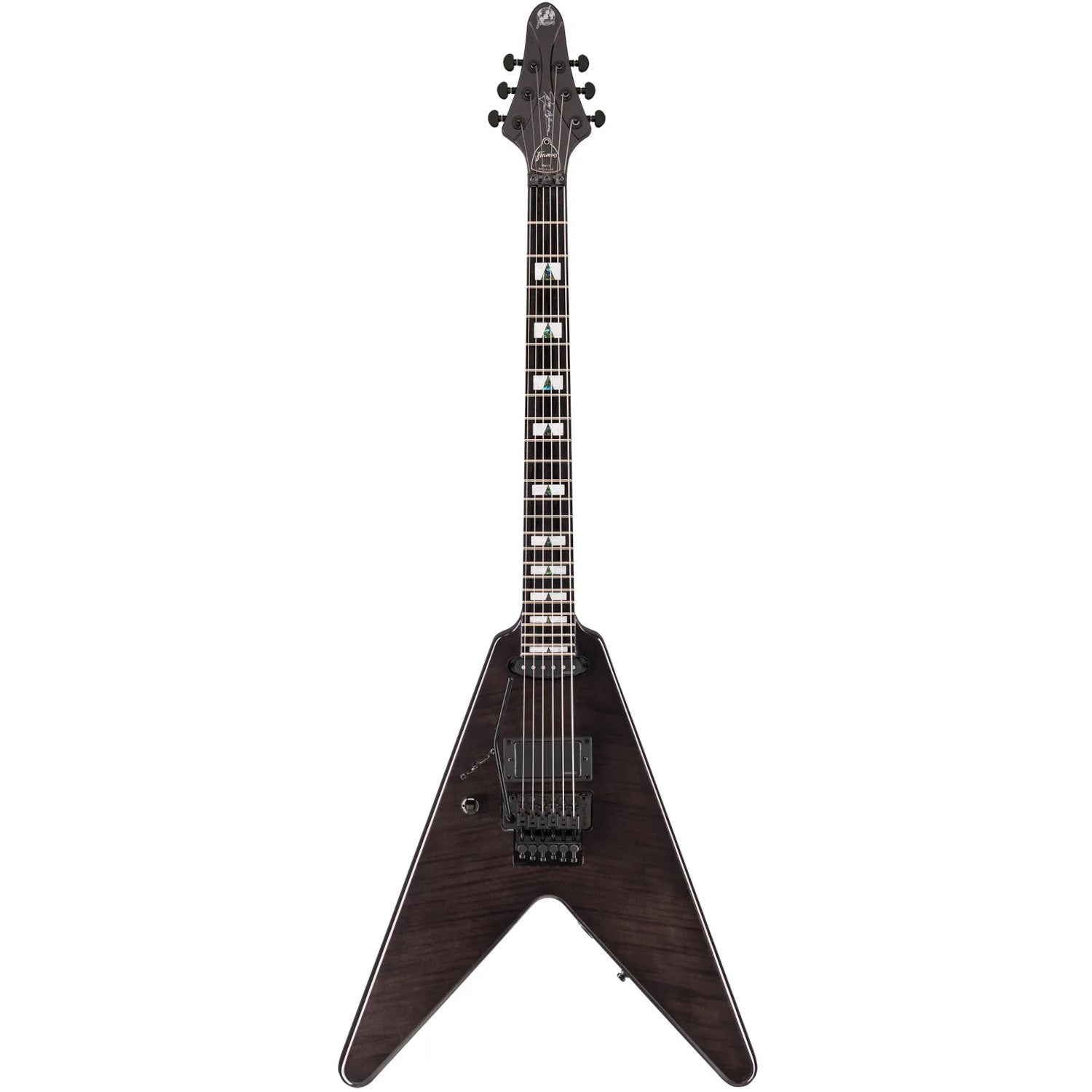 Framus Artist Line Breaker Series WH-1 FR LH Nirvana Black Transparent