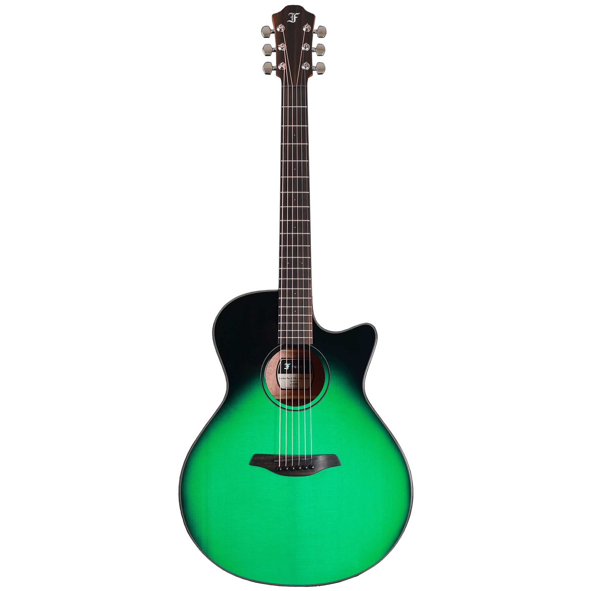 Furch Spectra Plus Gc-EM a Bled Emerald Grand Auditorium elektrisch-akoestische westerngitaar met gigbag