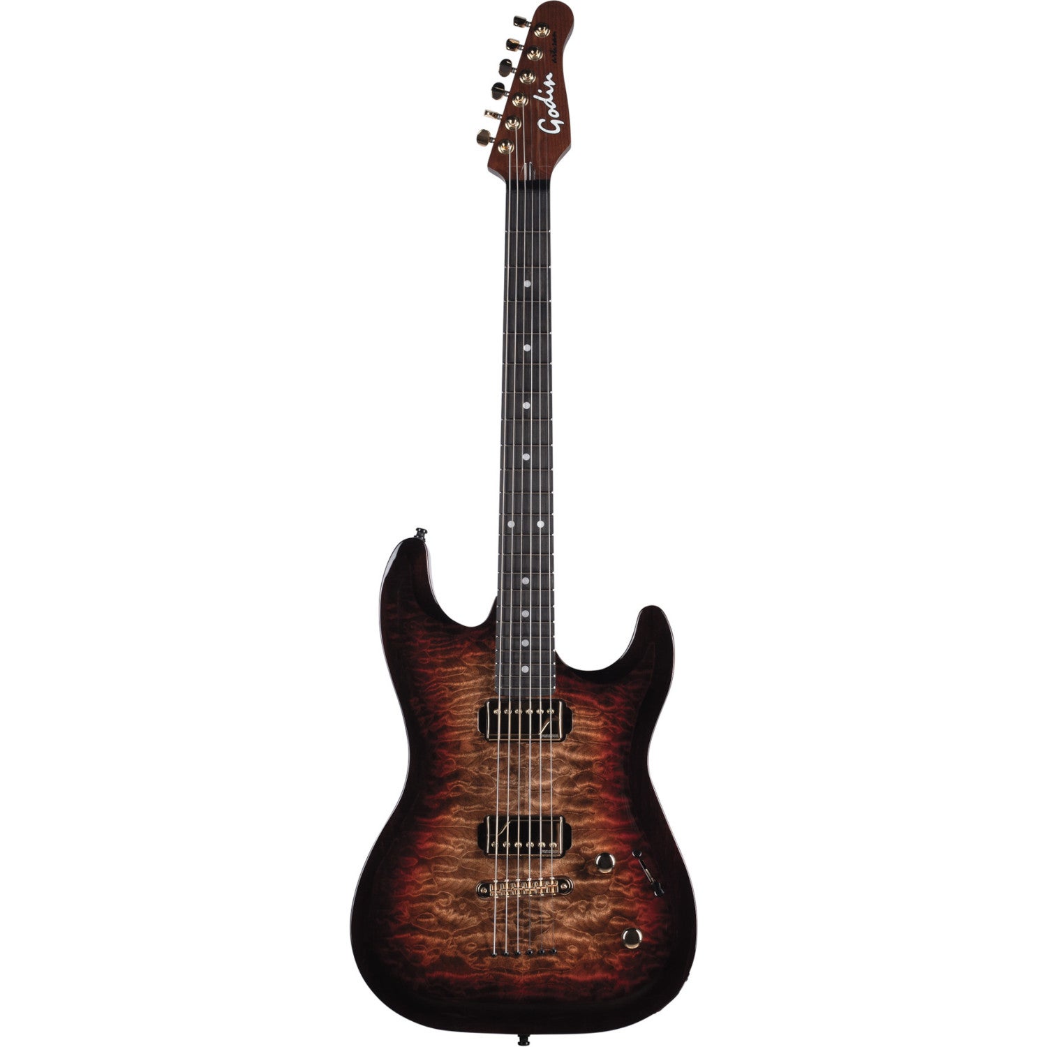 Godin Artisan ST-II Whiskeyburst EN