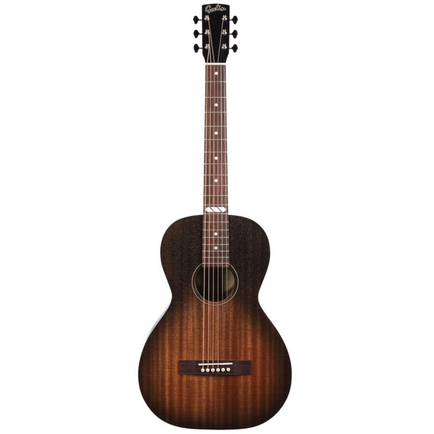 Godin Mahogany Parlor LTD Black Burst A/E