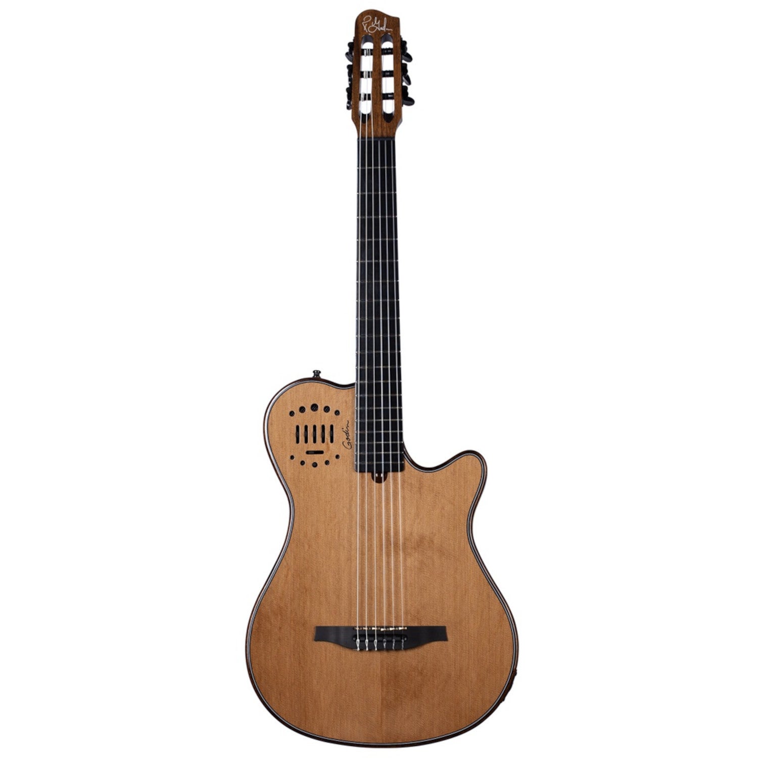 Godin Multiac Mundial Grand Concert Mahogany Deluxe Natural