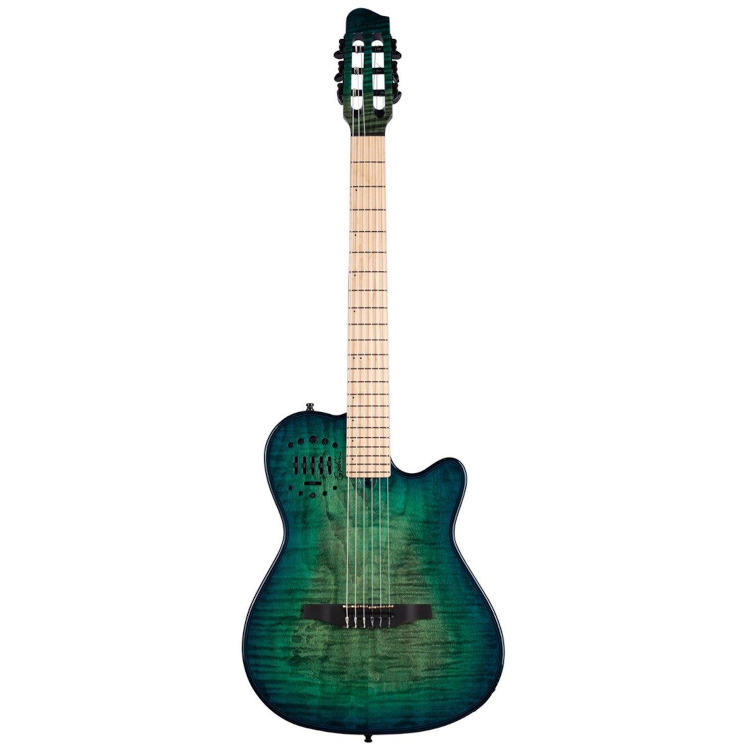 Godin Multiac Nylon Oceanburst LTD Opal Burst