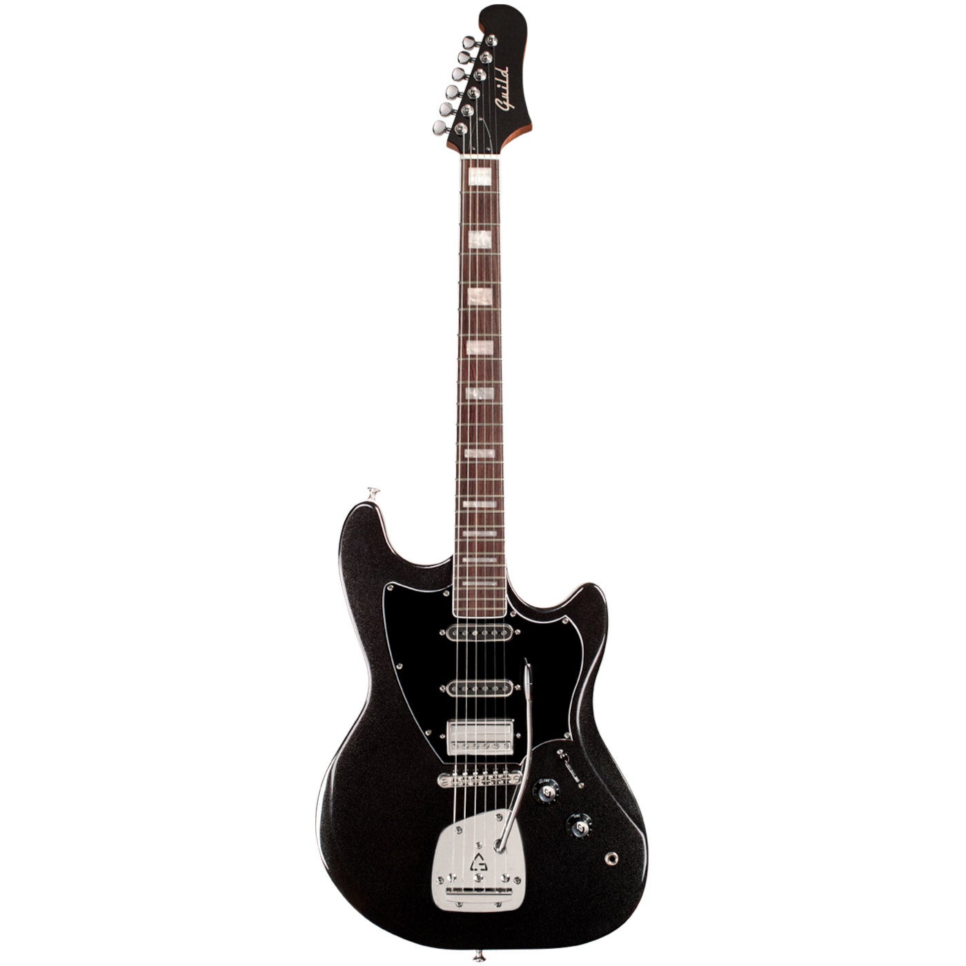 Guild Newark St. Collection Surfliner Deluxe Black Metallic