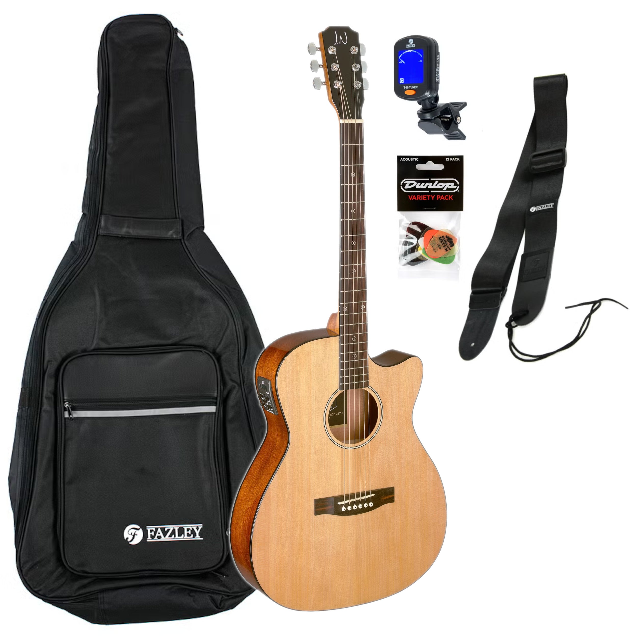 J.N Guitars Bessie BES-ACE Natural