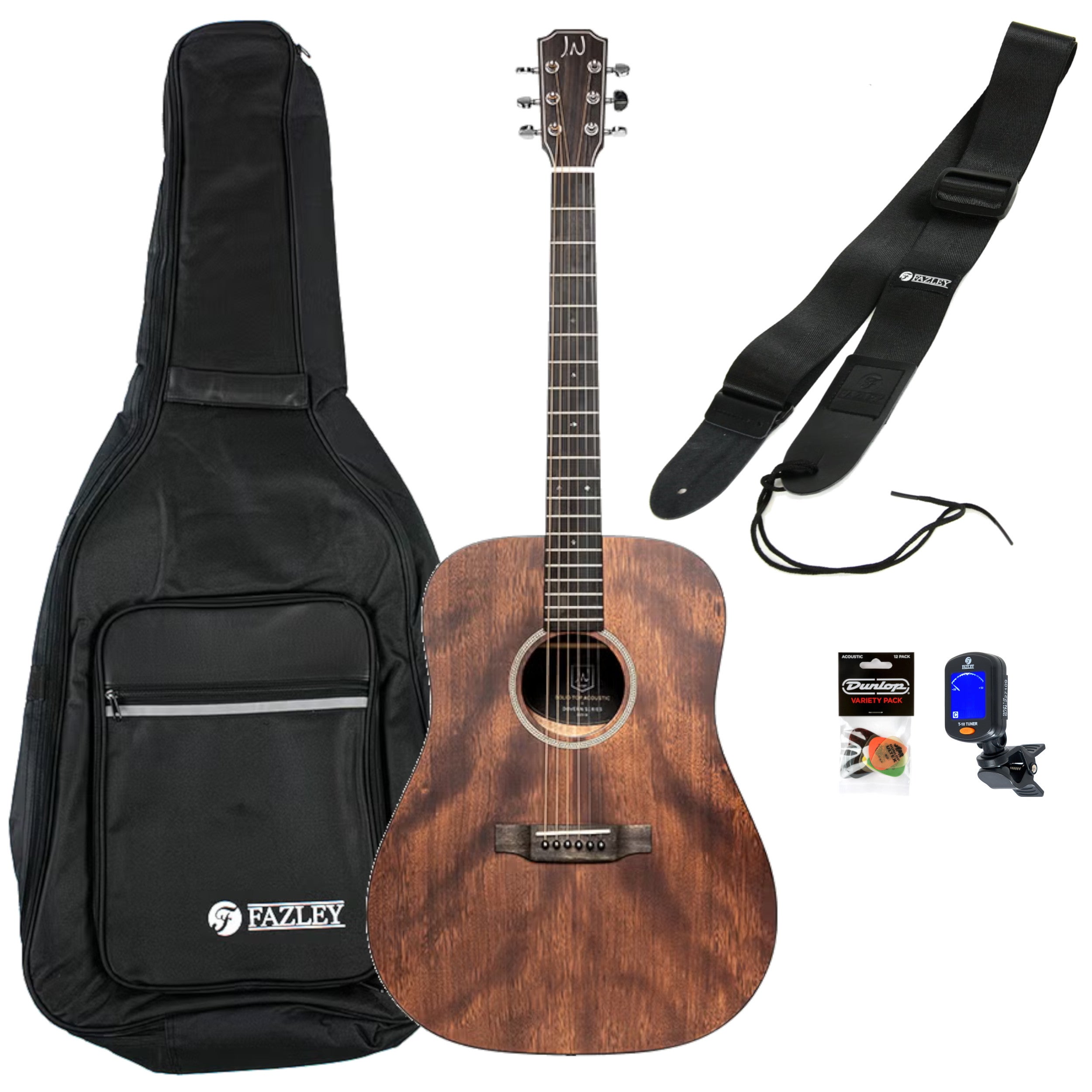 J.N Guitars Dovern Series DOV-D westerngitaar starterset
