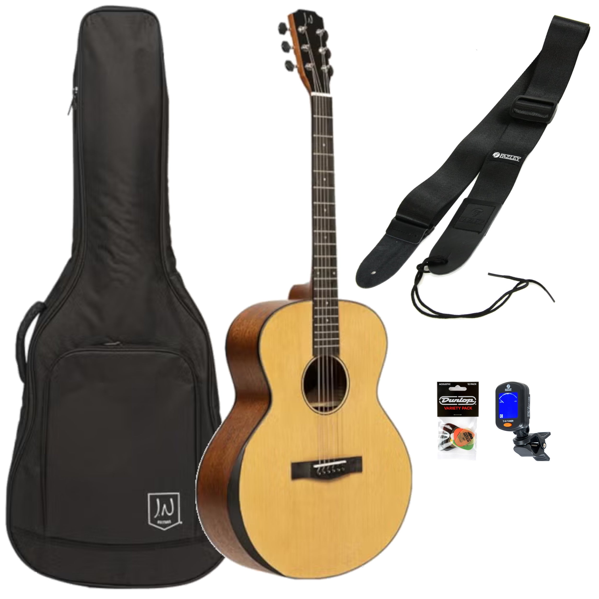J.N Guitars Glencairn Series GLEN-O N westerngitaar starterset
