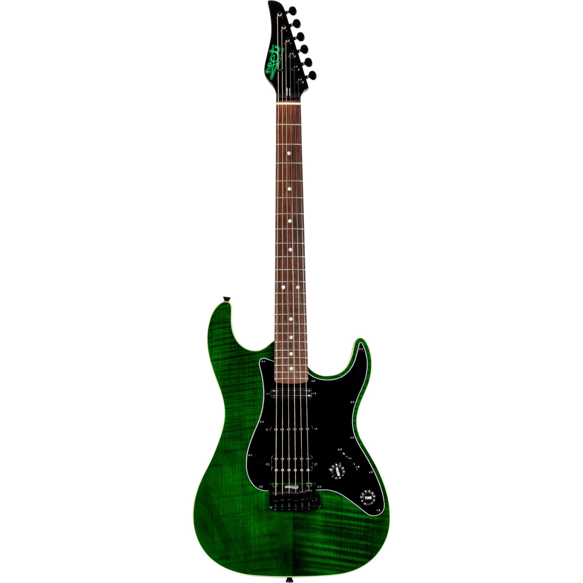 JET Guitars JS-450 Transparent Green