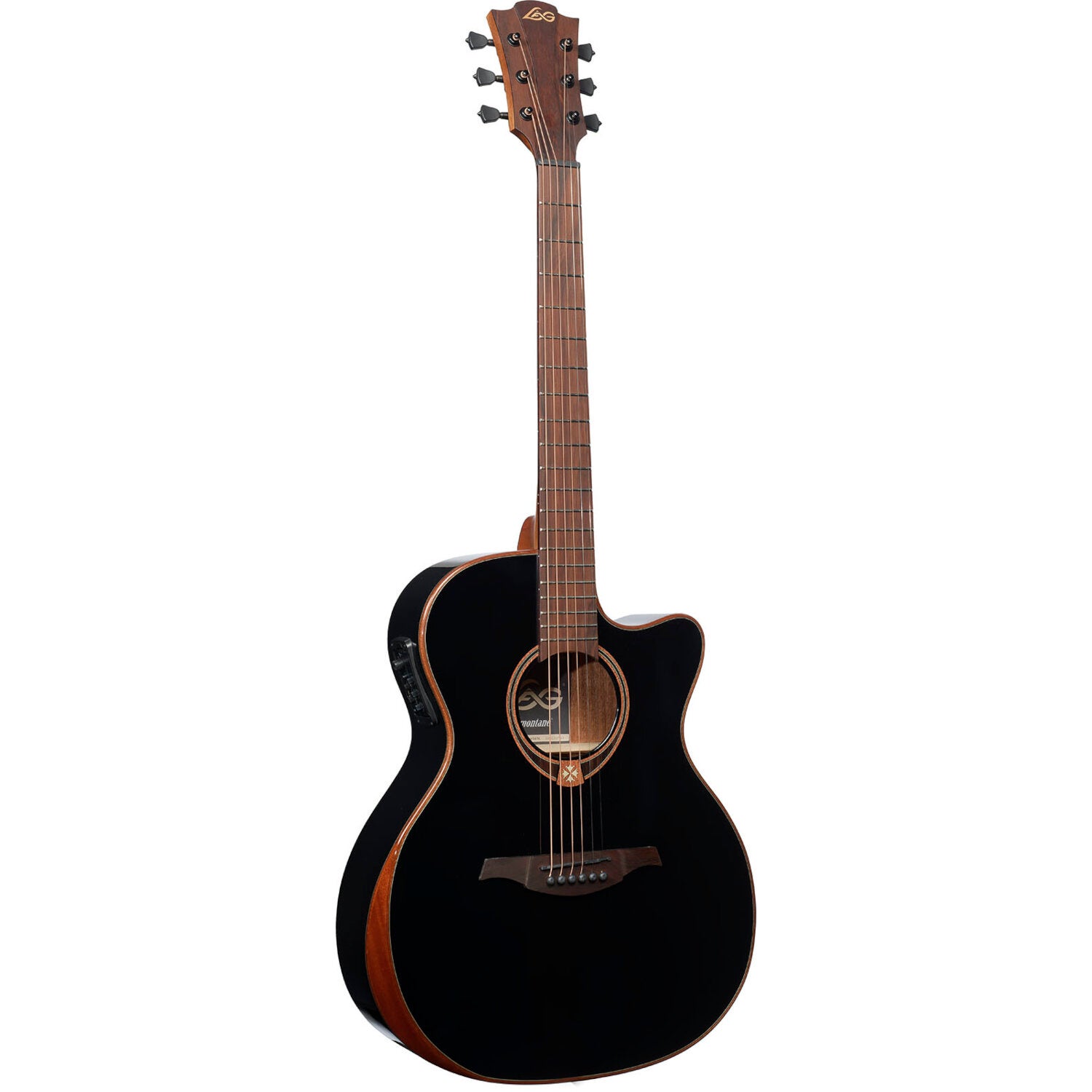 LAG Guitars Tramontane 118 T118ABCE Black