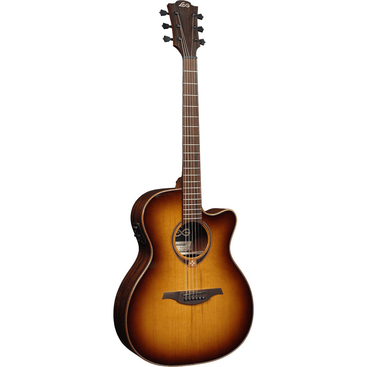 LAG Guitars Tramontane 118 T118ACE-BRS Brown Shadow