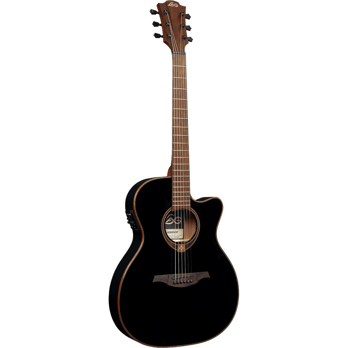 LAG Guitars Tramontane 118 T118ASCE-BLK