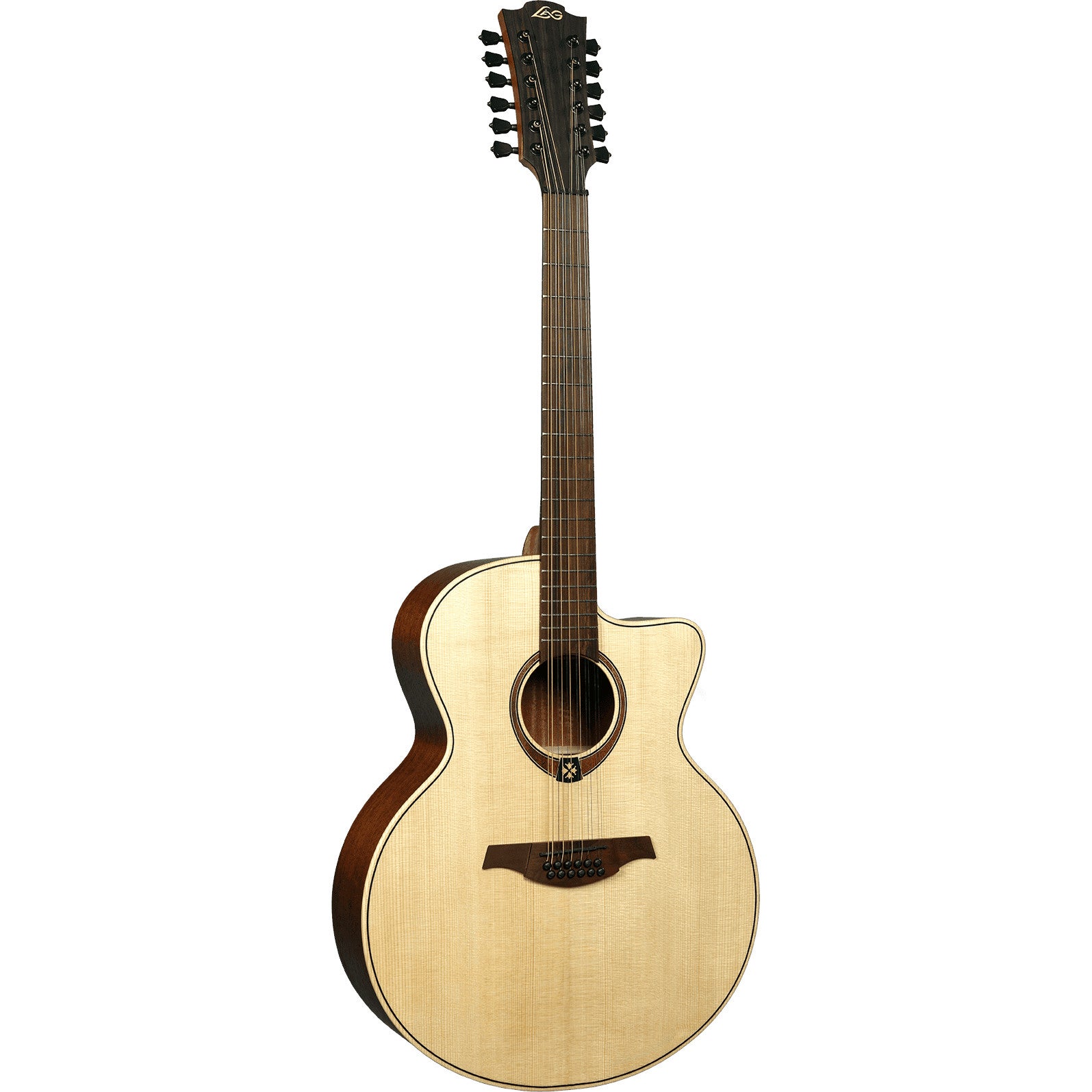 LAG Guitars Tramontane 177 Jumbo T177J12CE