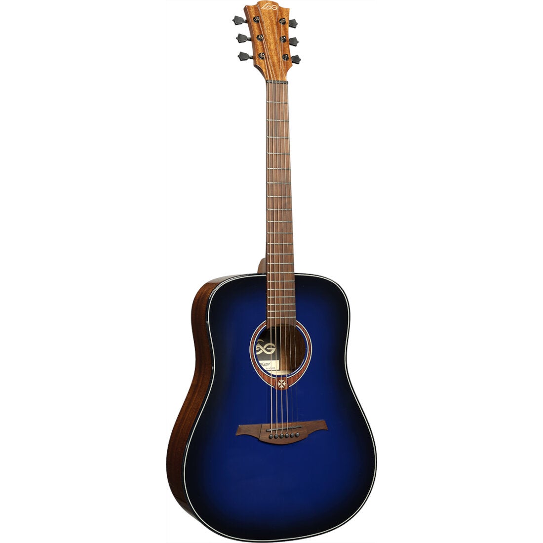 LAG Guitars Tramontane Special Edition Dreadnought T-BLUE-D