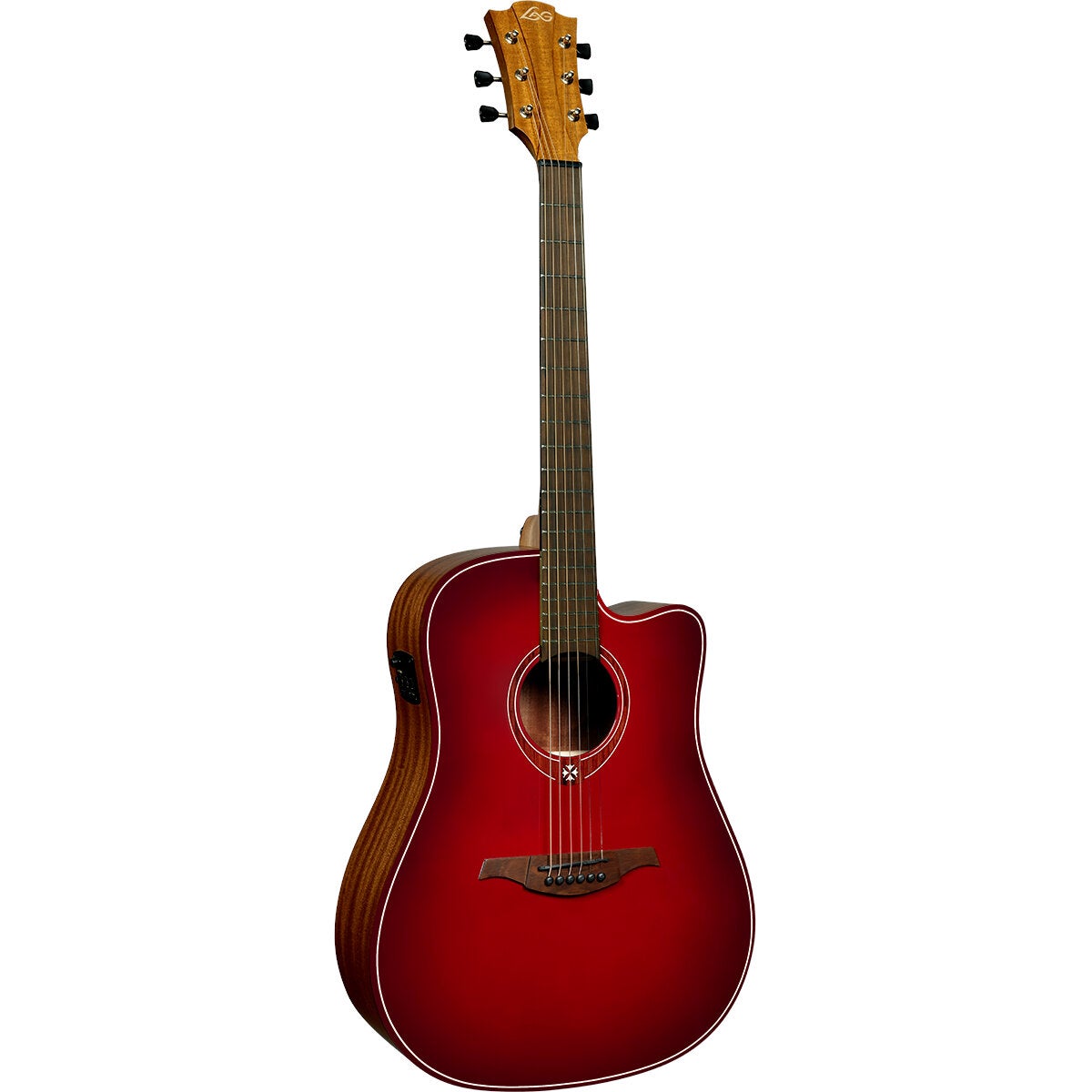 LAG Guitars Tramontane Special Edition Dreadnought T-RED-DCE