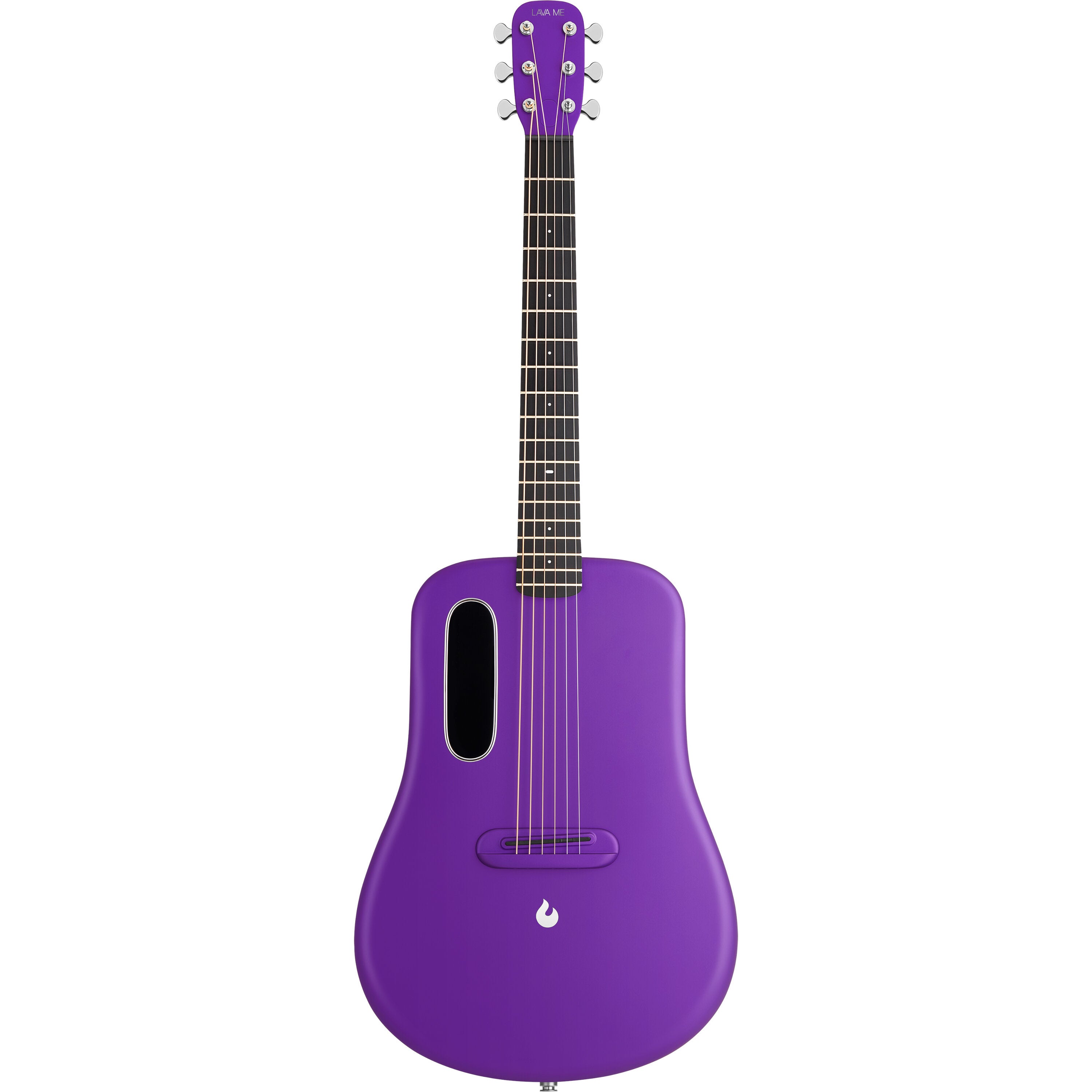 LAVA Music ME 4 Carbon 38" Purple elektrisch-akoestische smart westerngitaar met Airflow Bag