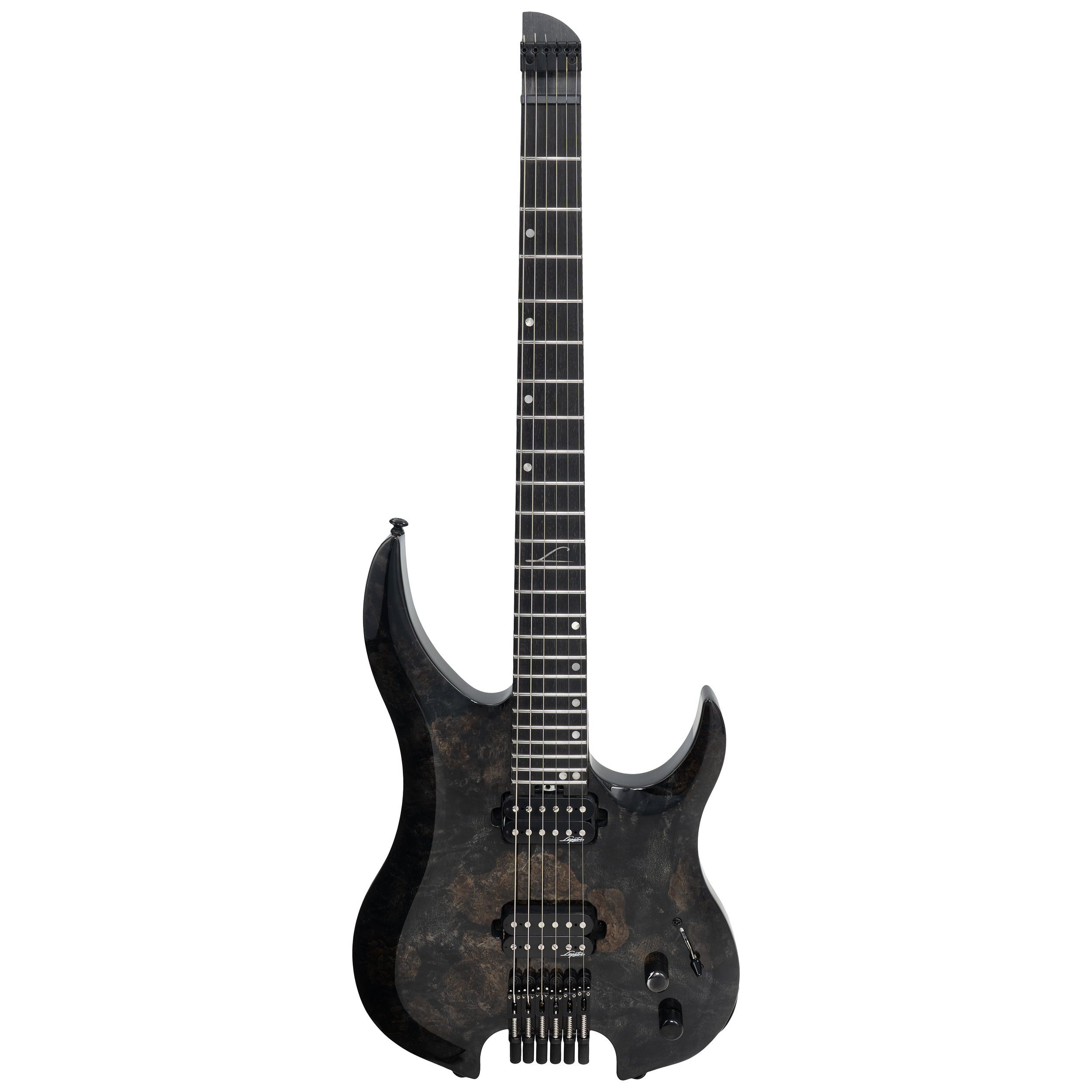 Legator G6SS Ghost 6 Super Shred Black Burl