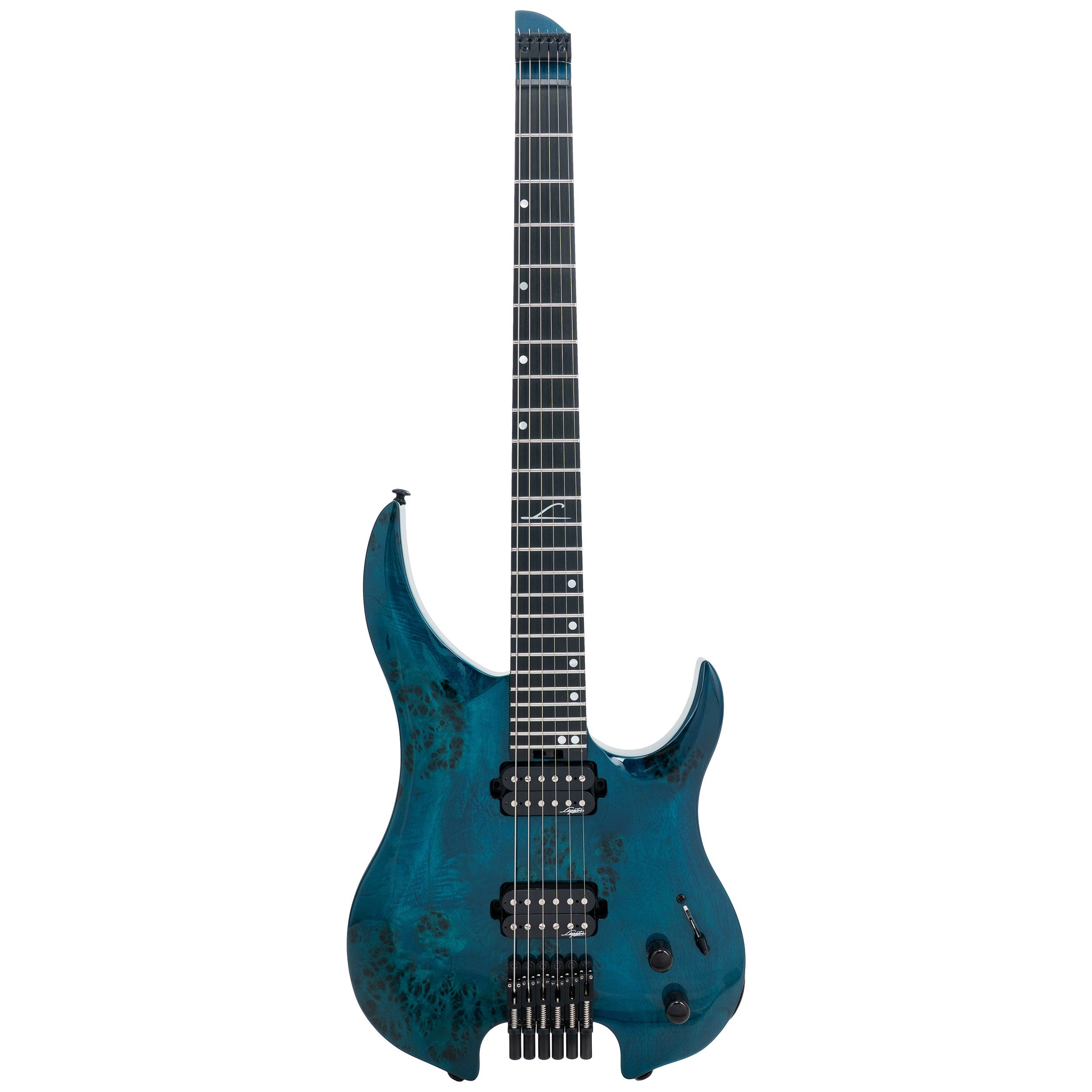 Legator G6SS Ghost 6 Super Shred Blue Burl