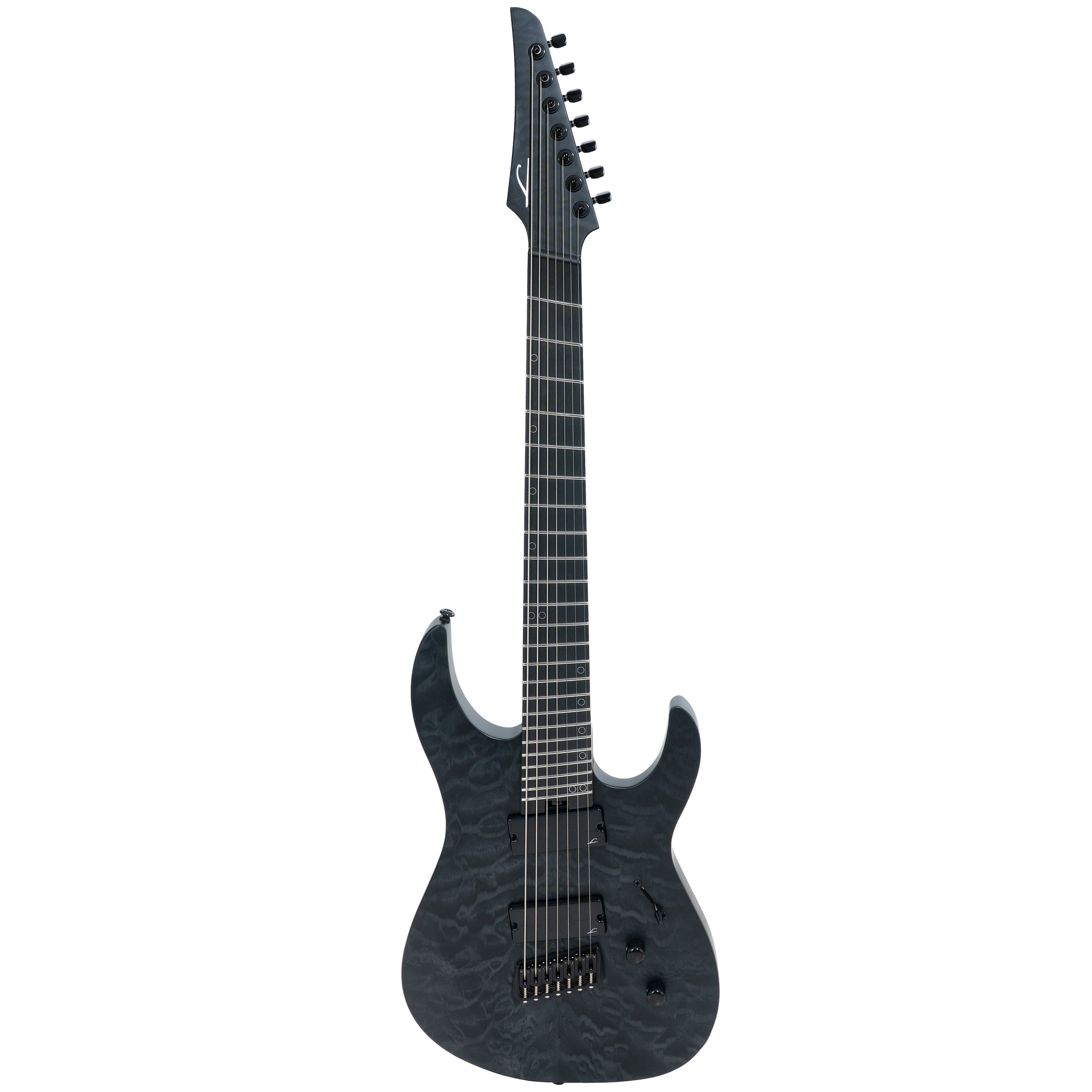 Legator N7FSS Ninja 7 Super Shred Black Quilted Maple
